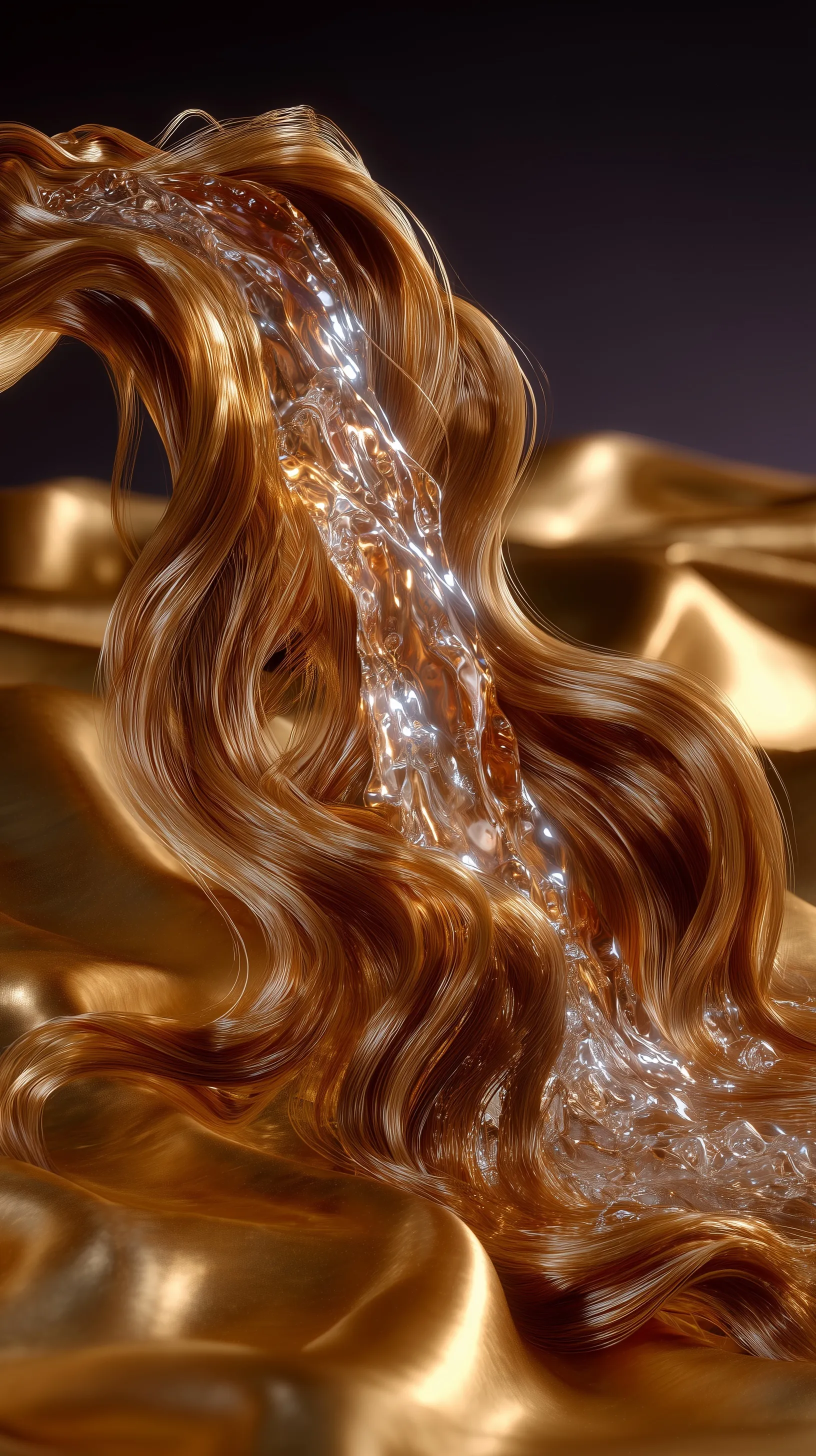 Golden Waterfall 12