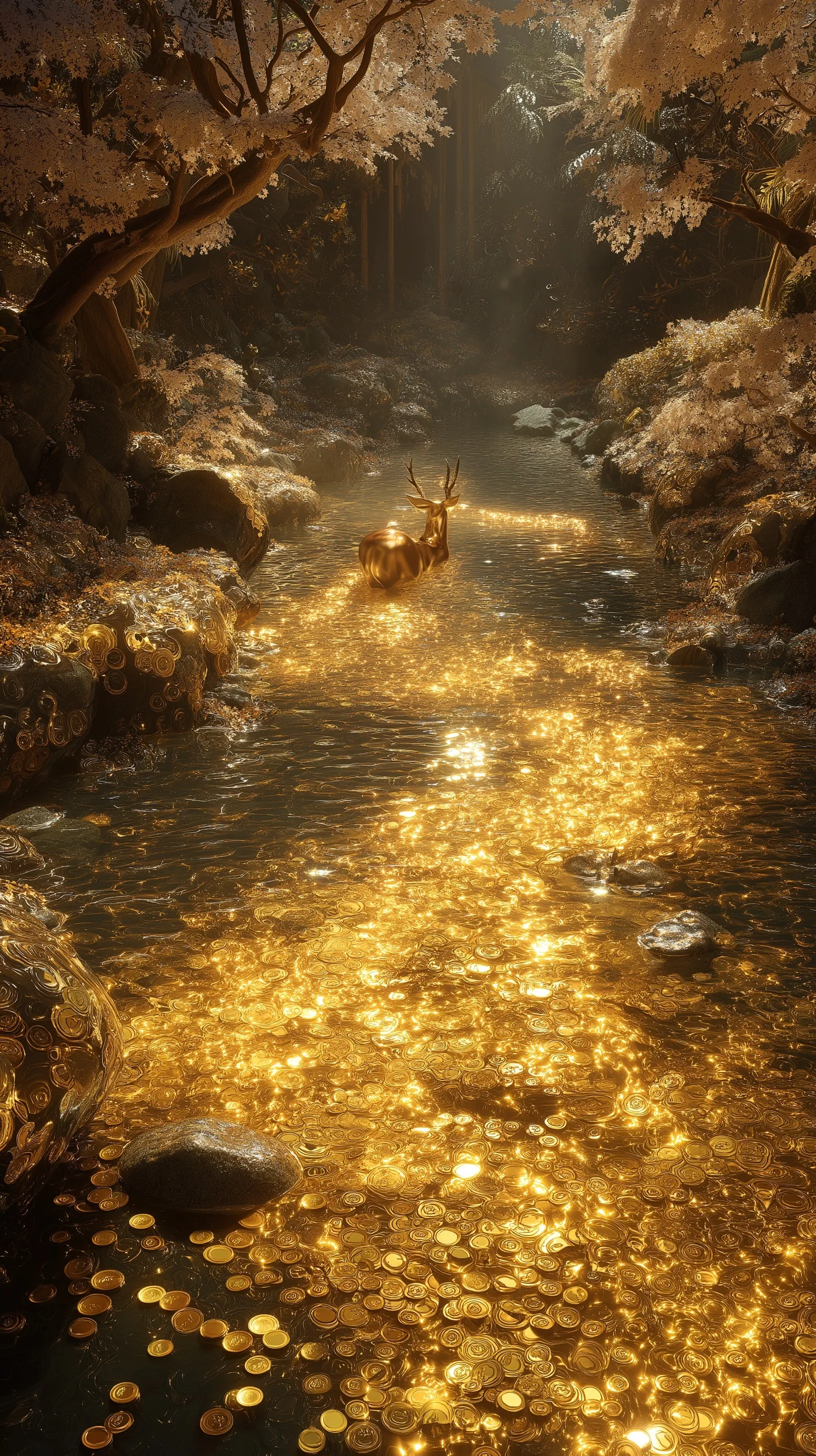 Golden Waterfall 23