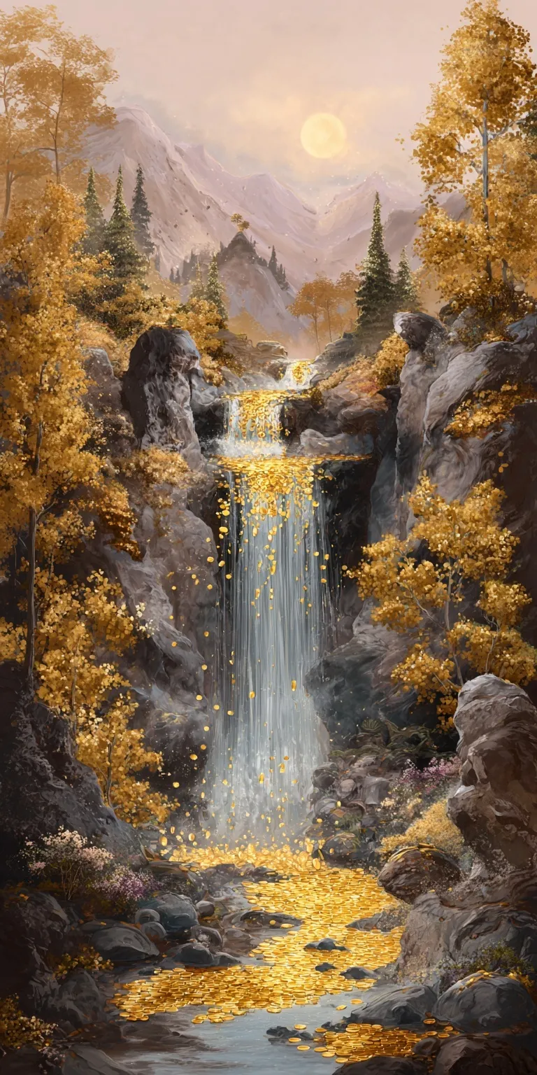Golden Waterfall 27