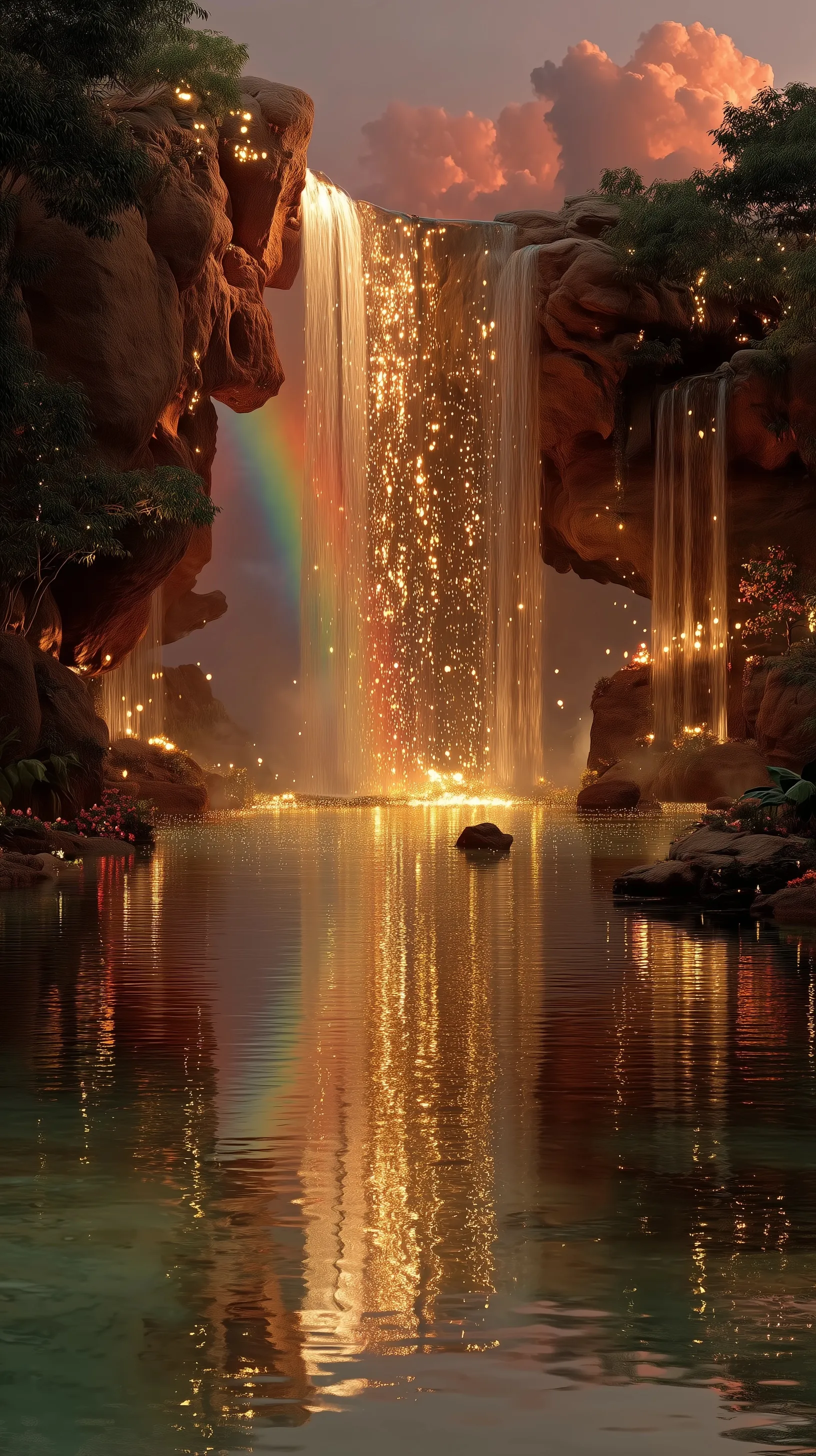 Golden Waterfall 37