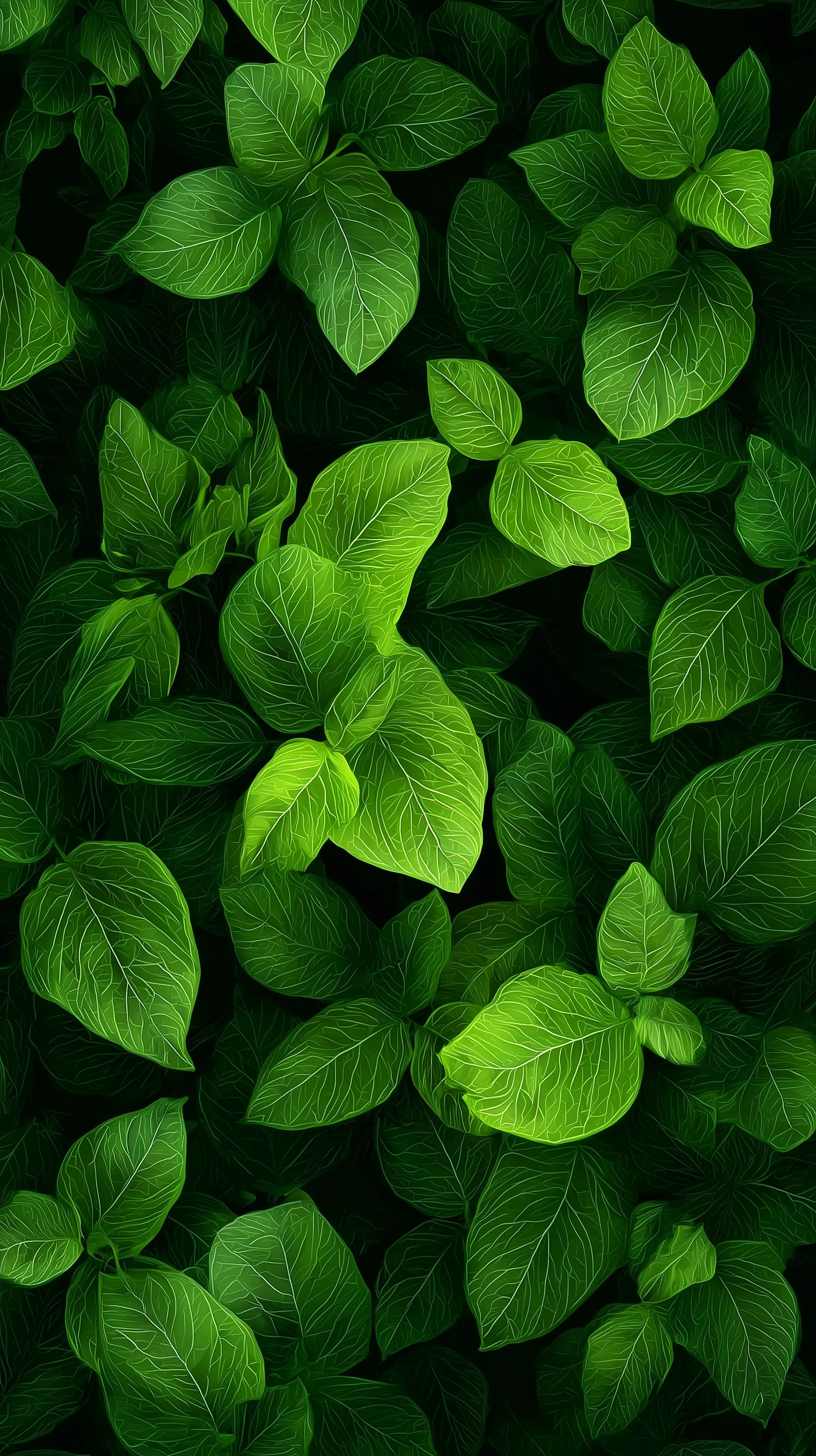 Green Leaf Mobile Wallpaper Hd 20