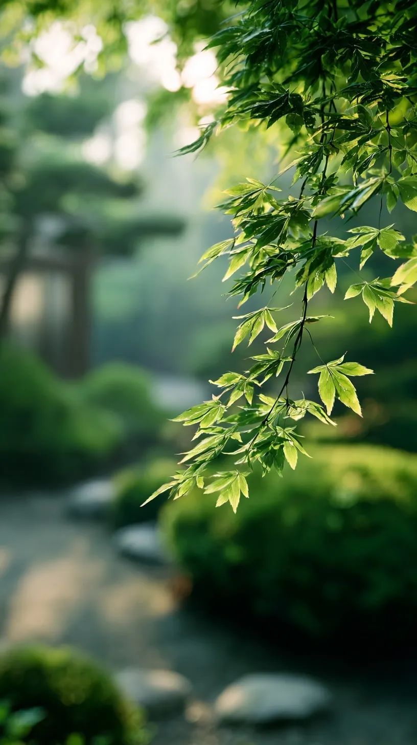 Green Leaf Mobile Wallpaper Hd 21