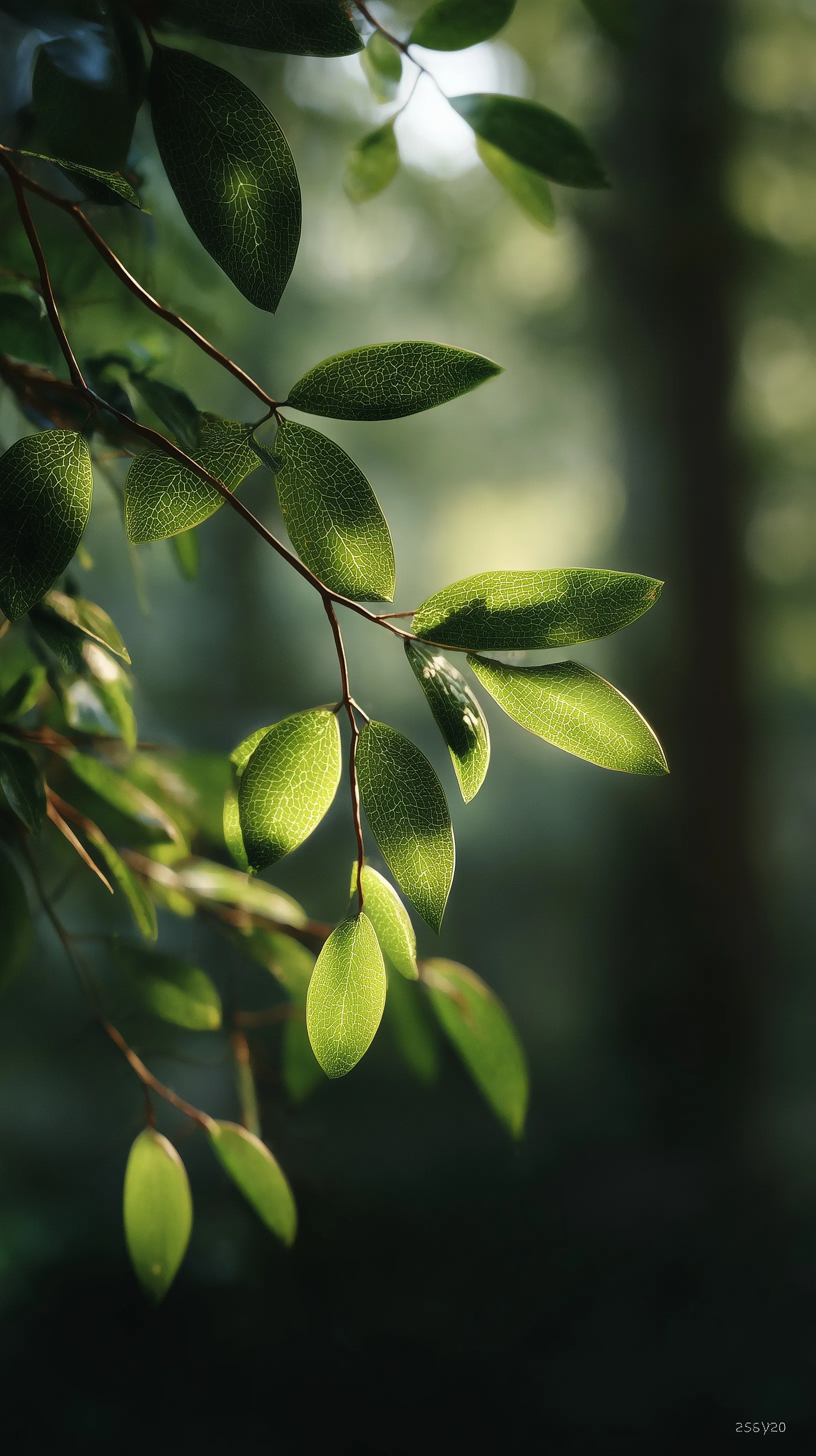 Green Leaf Mobile Wallpaper Hd 28