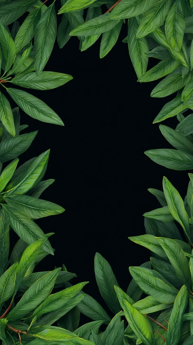 Green Leaf Mobile Wallpaper Hd 57