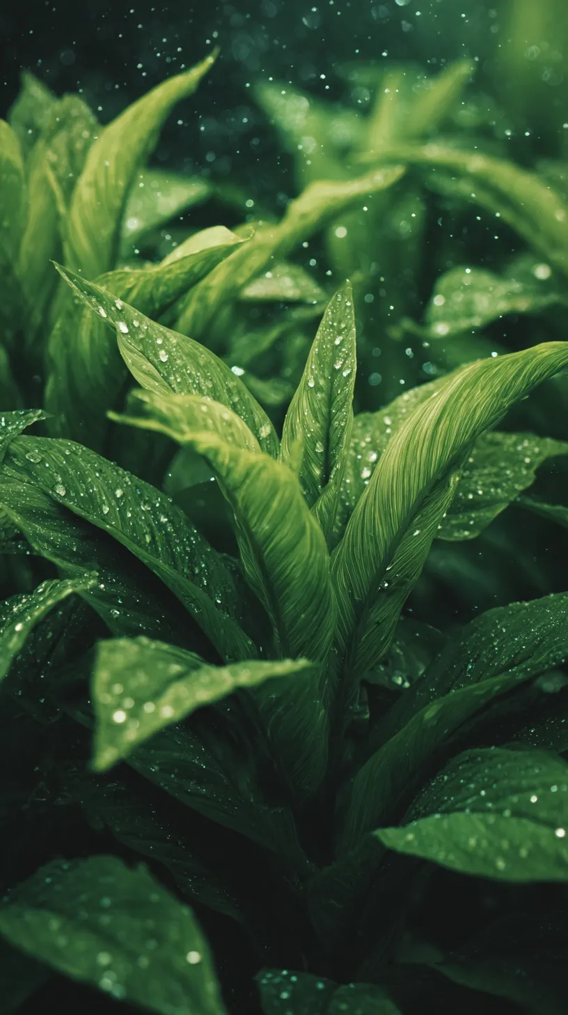 Green Leaf Mobile Wallpaper Hd 75