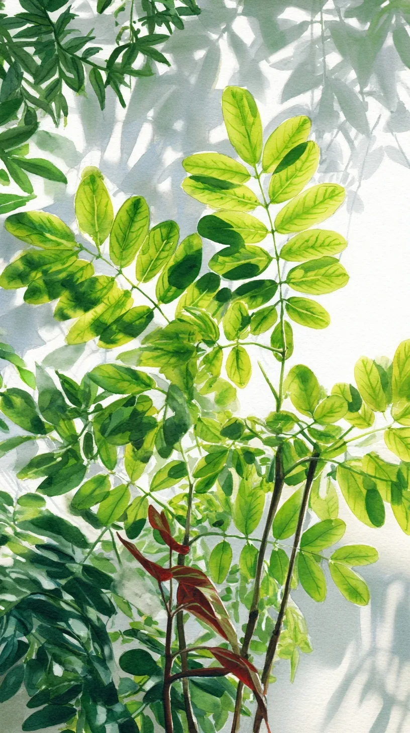 Green Leaf Mobile Wallpaper Hd 82