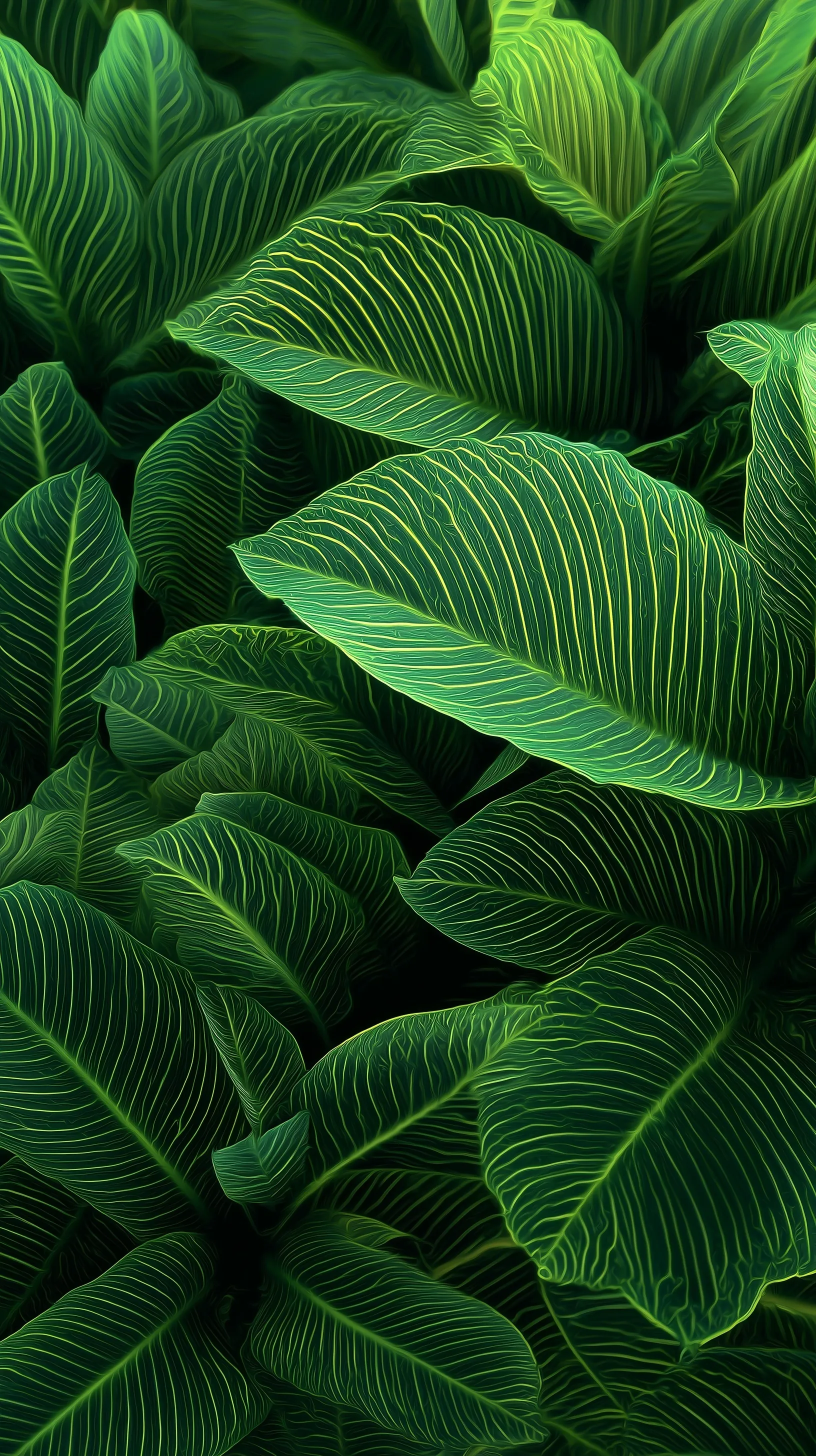 Green Leaf Mobile Wallpaper Hd 84