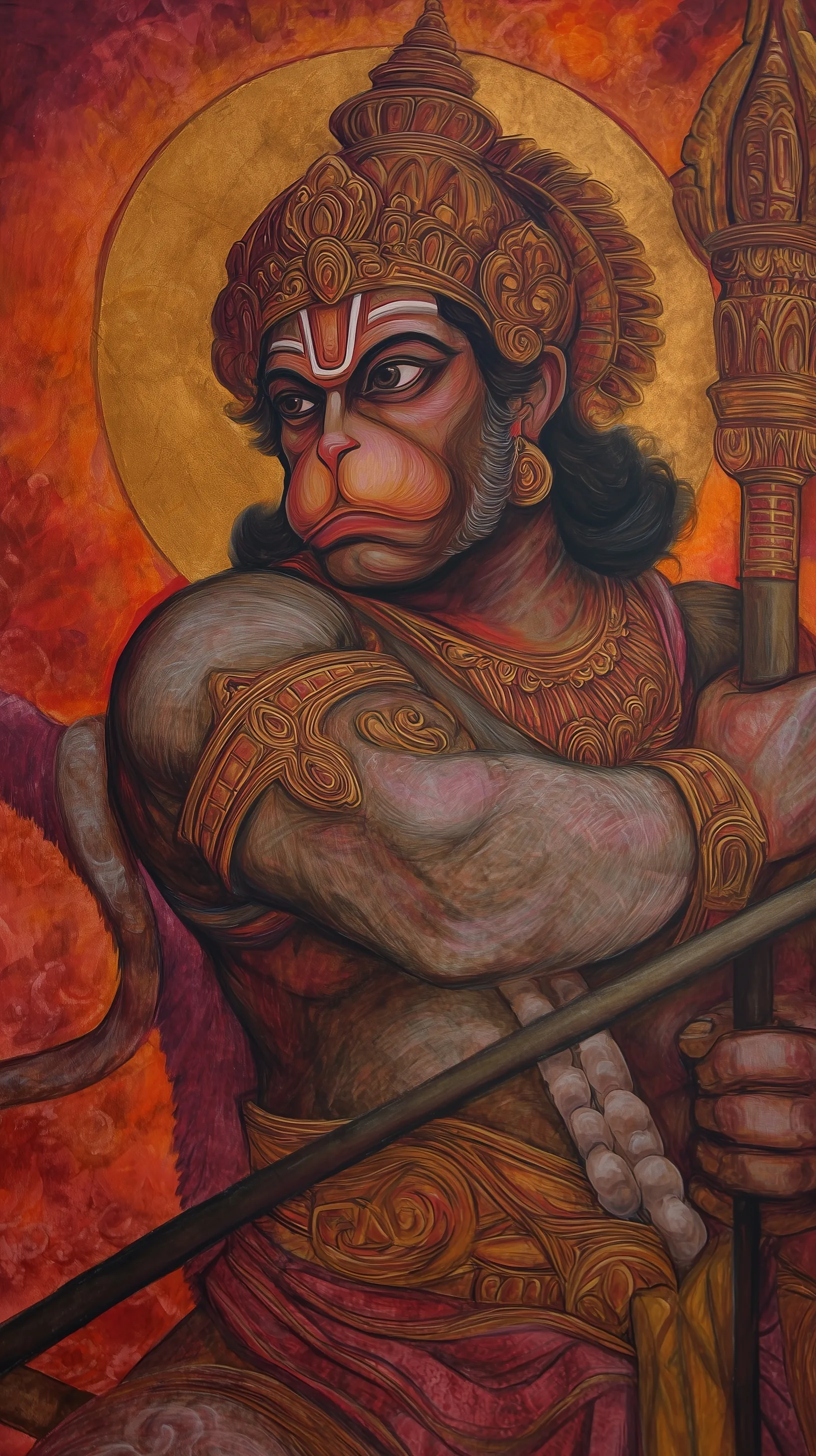 Hanuman Ji Hd Mobile Phone Wallpaper 2026 14