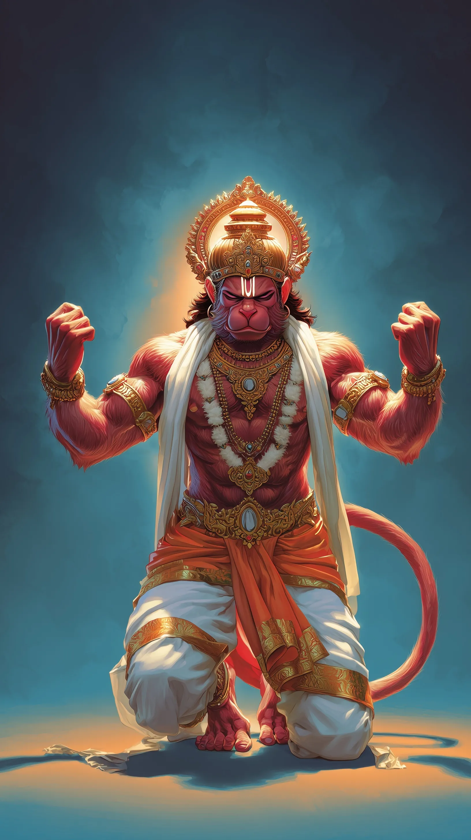 Hanuman Ji Hd Mobile Phone Wallpaper 2026 18