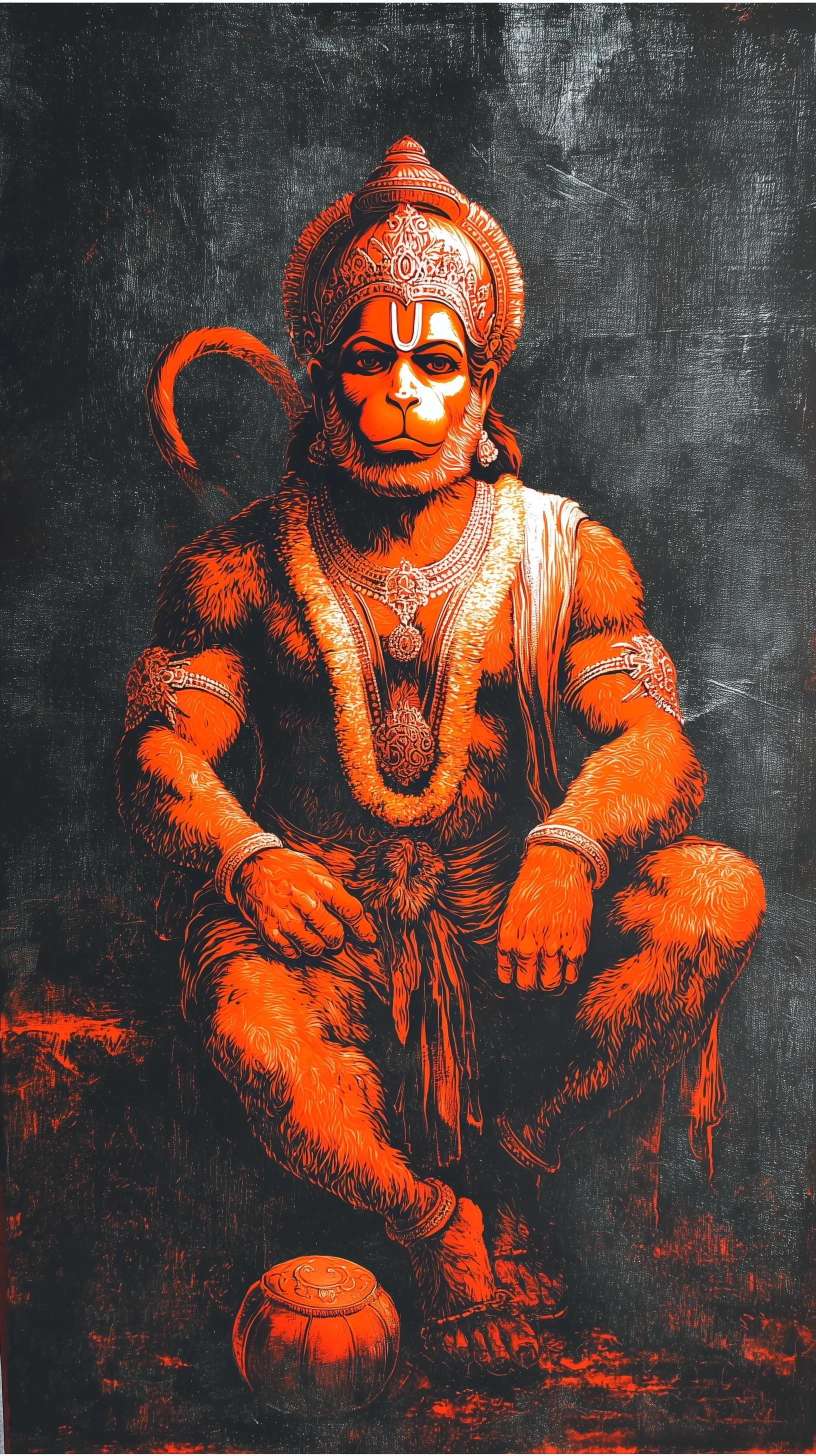 Hanuman Ji Hd Mobile Phone Wallpaper 2026 39
