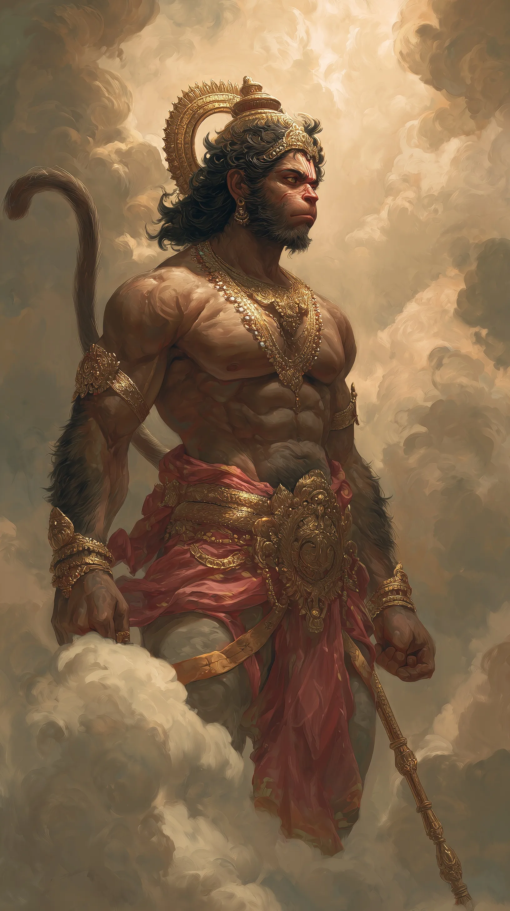 Hanuman Ji Hd Mobile Phone Wallpaper 2026 40