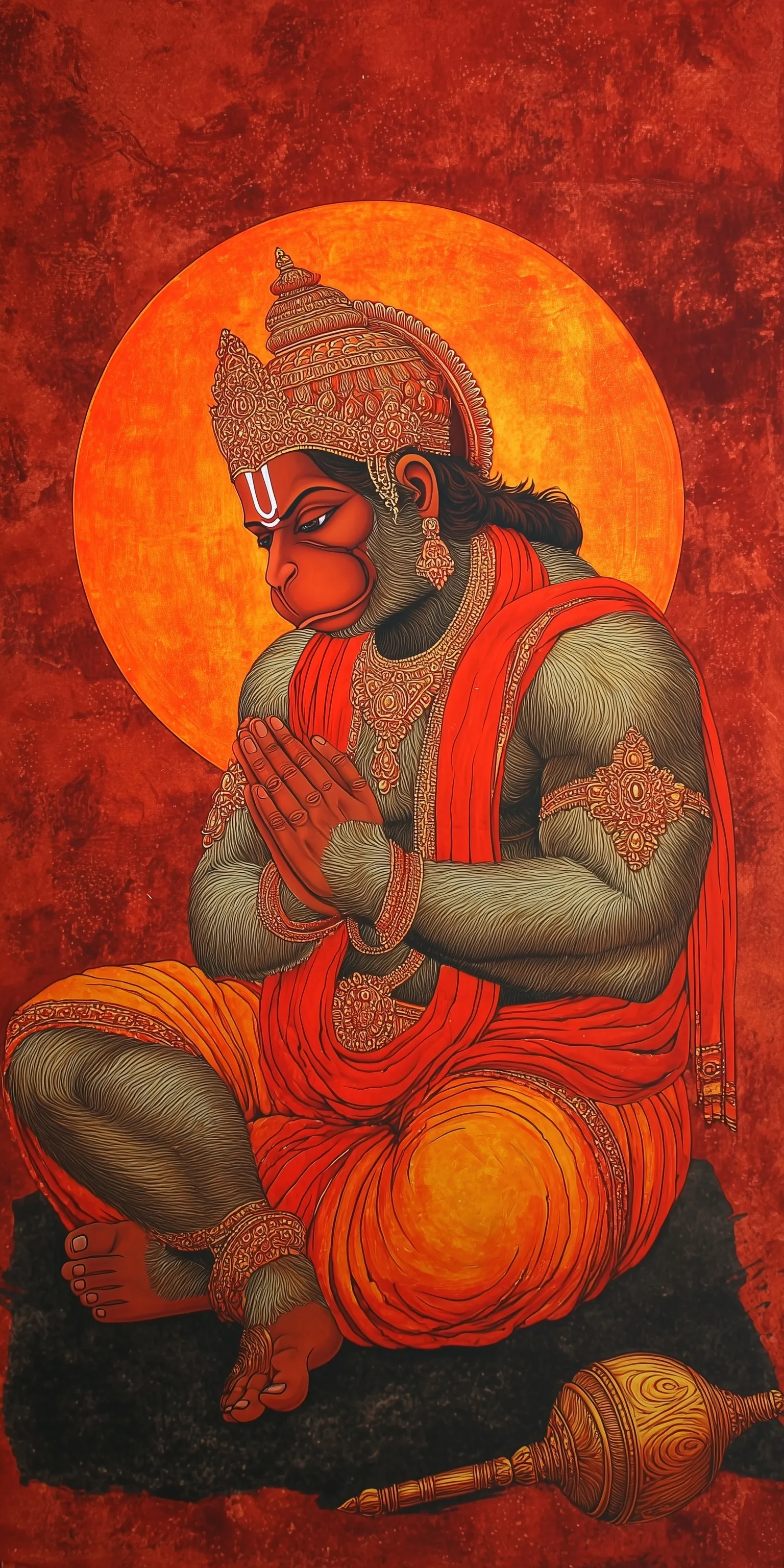 Hanuman Ji Hd Mobile Phone Wallpaper 2026 42