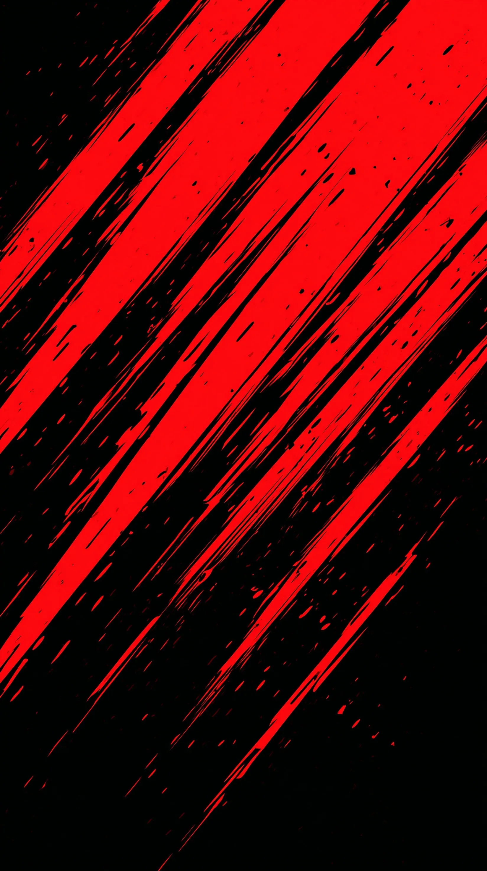 Abstract red and black aggressive slash pattern background for iPhone Air in clean flat vector style.