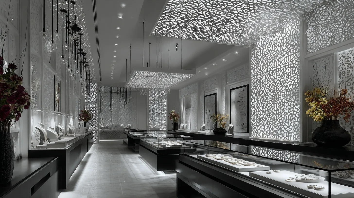 Jewellery Shop Interior Design Photo 42