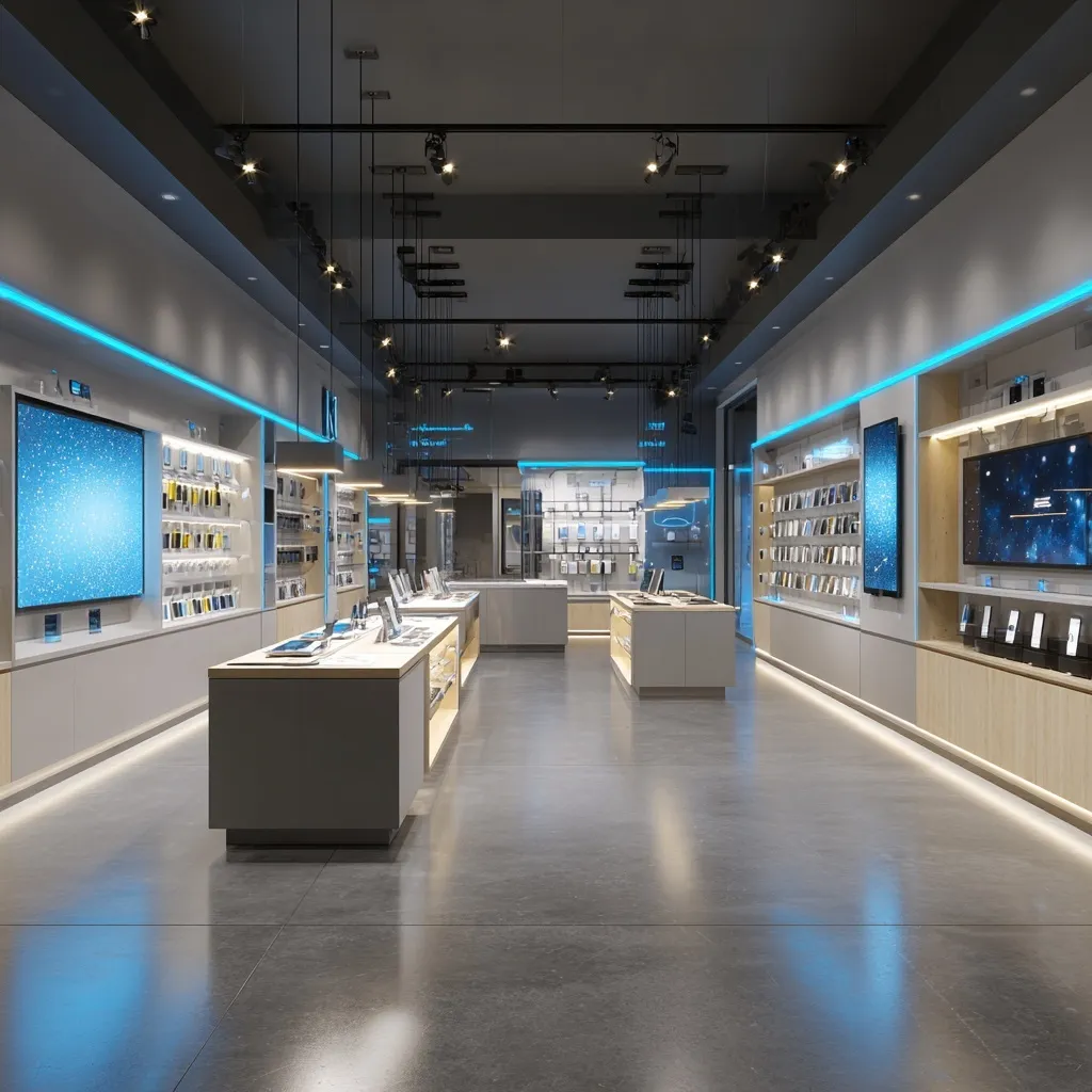 Mobile Shop Interior Design 7