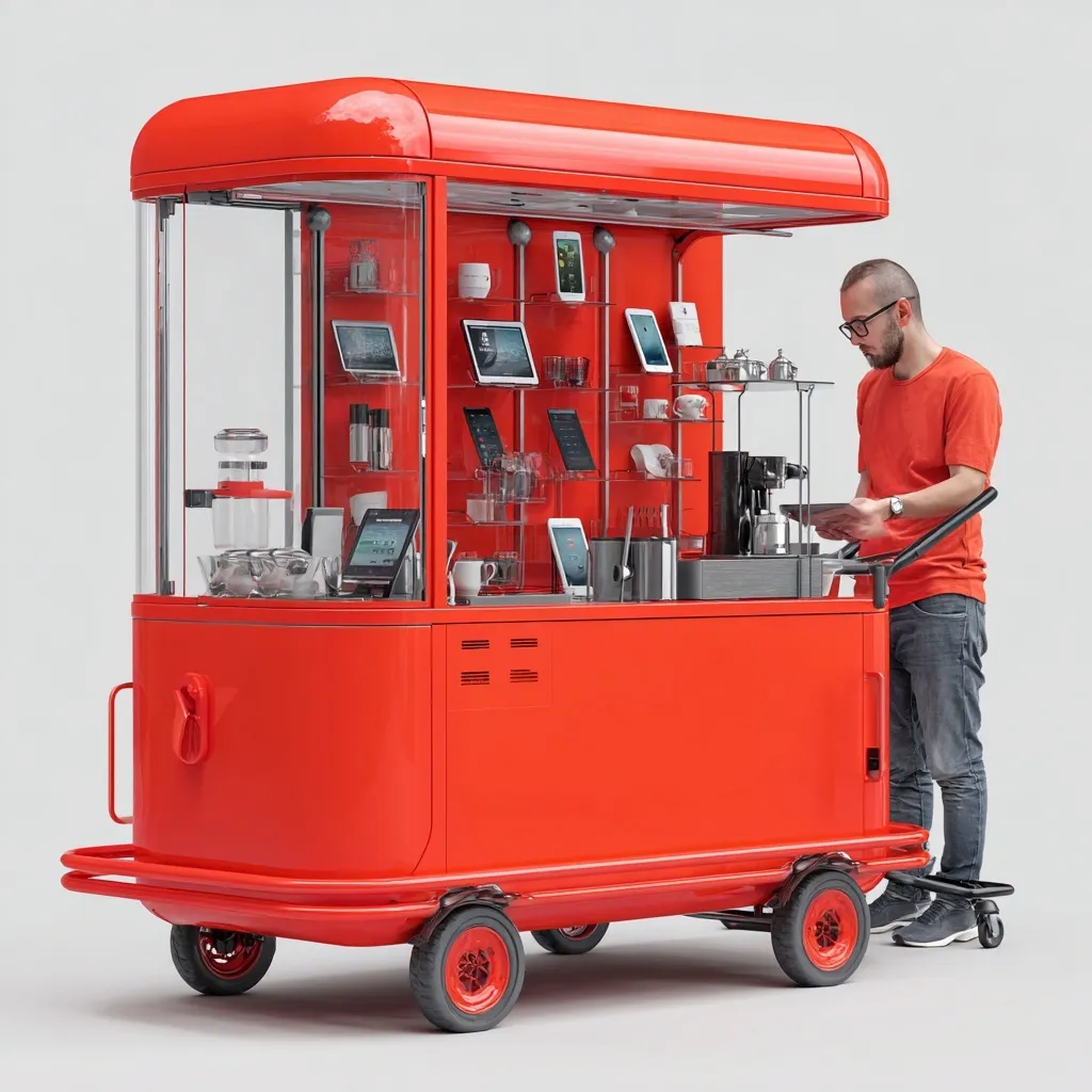 Mobile Shop Interior Design 8