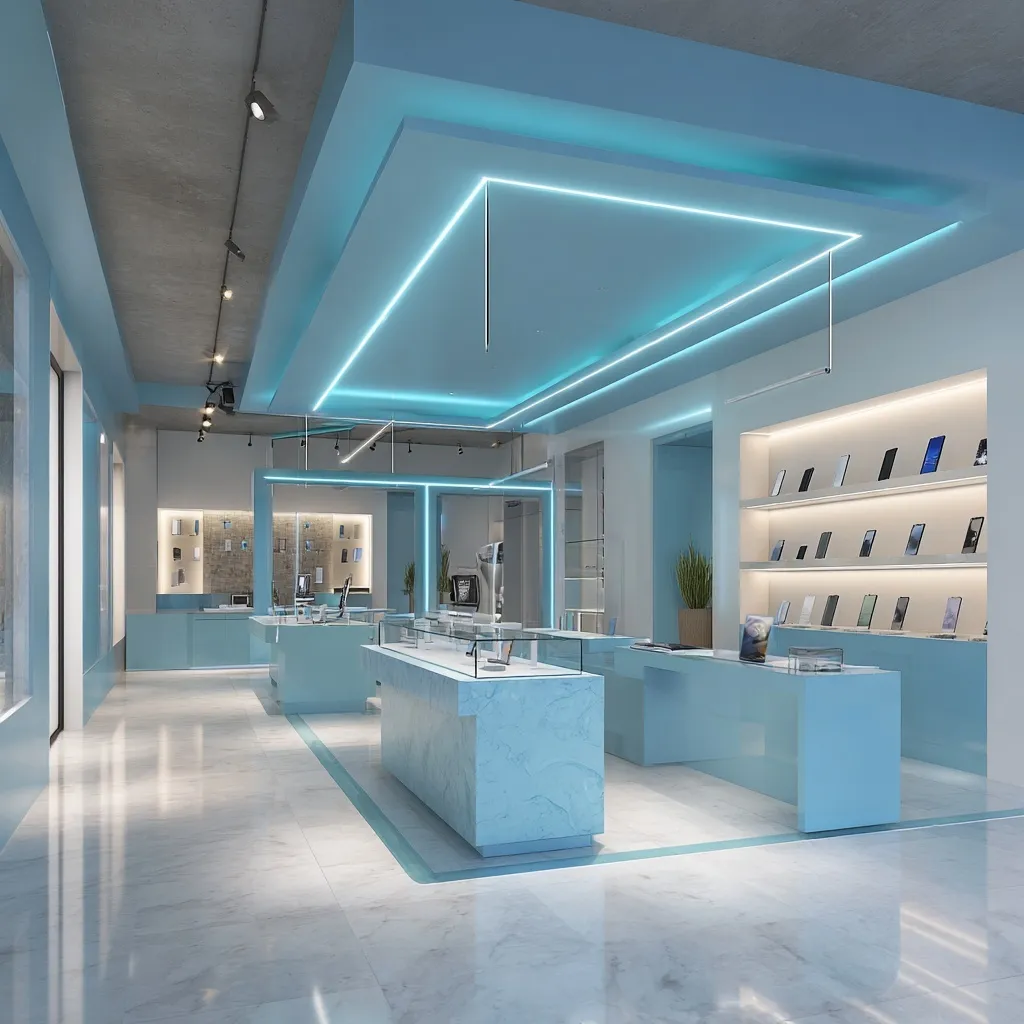 Mobile Shop Interior Design 17