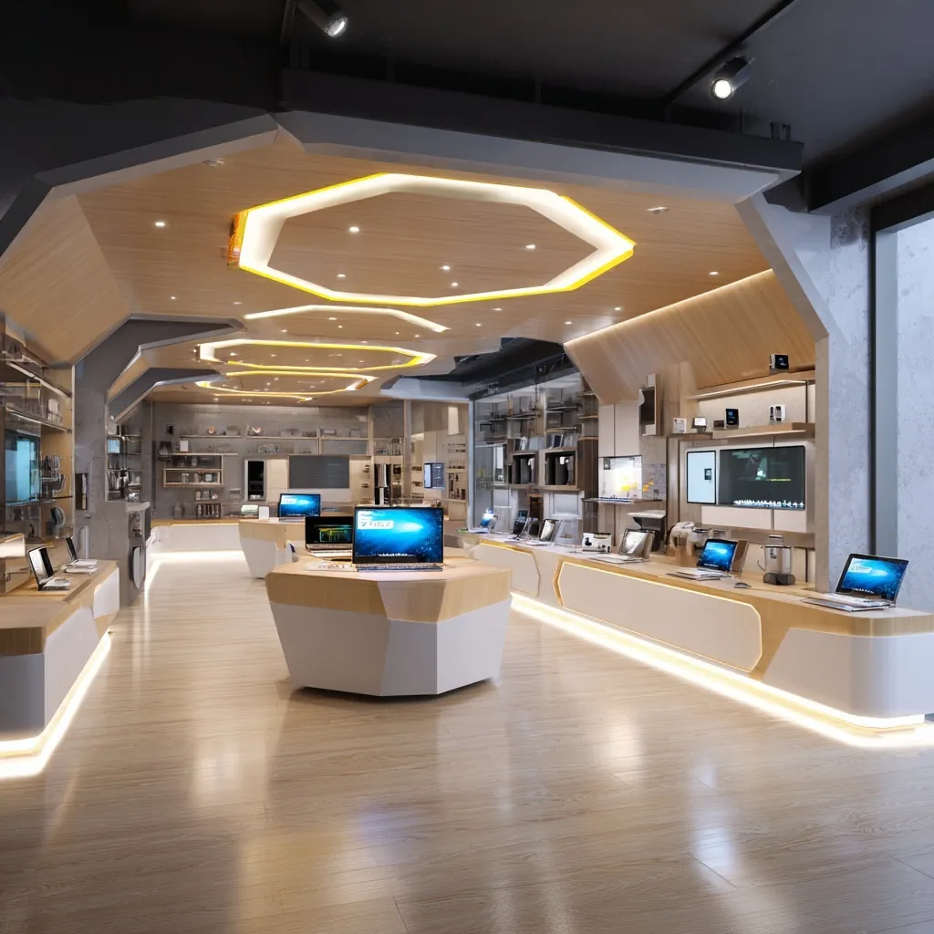 Mobile Shop Interior Design 23