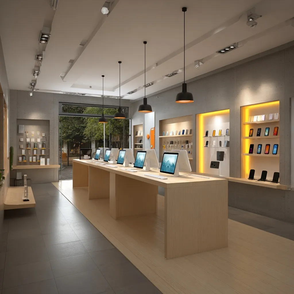 Mobile Shop Interior Design 25