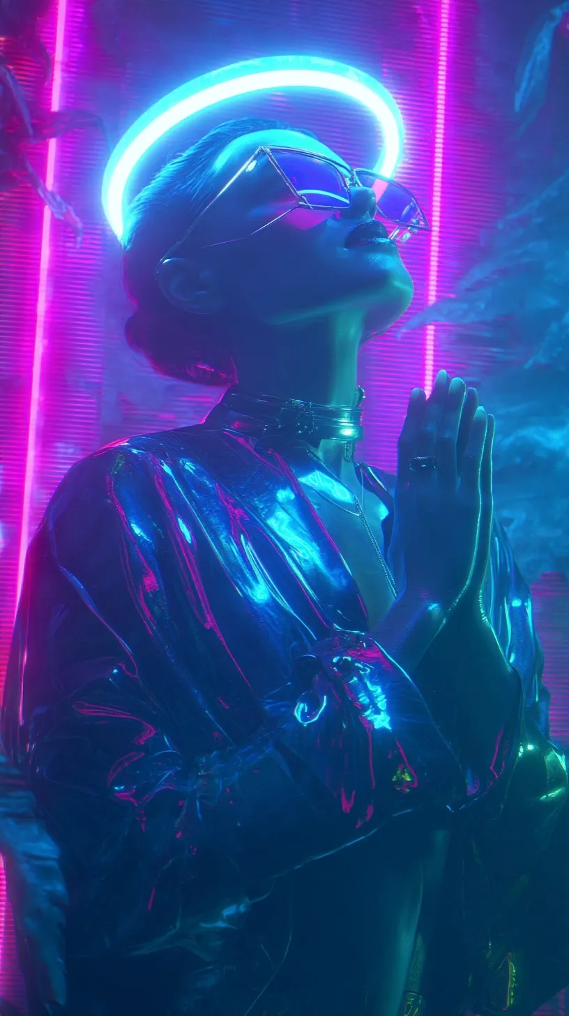 Neon Cyberpunk Wallpaper 3