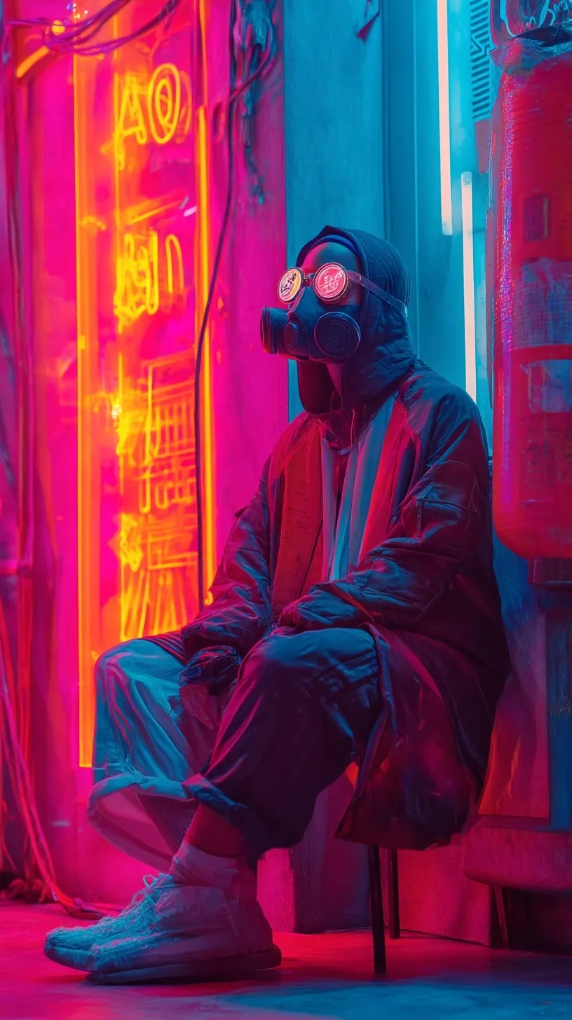 Neon Cyberpunk Wallpaper 5