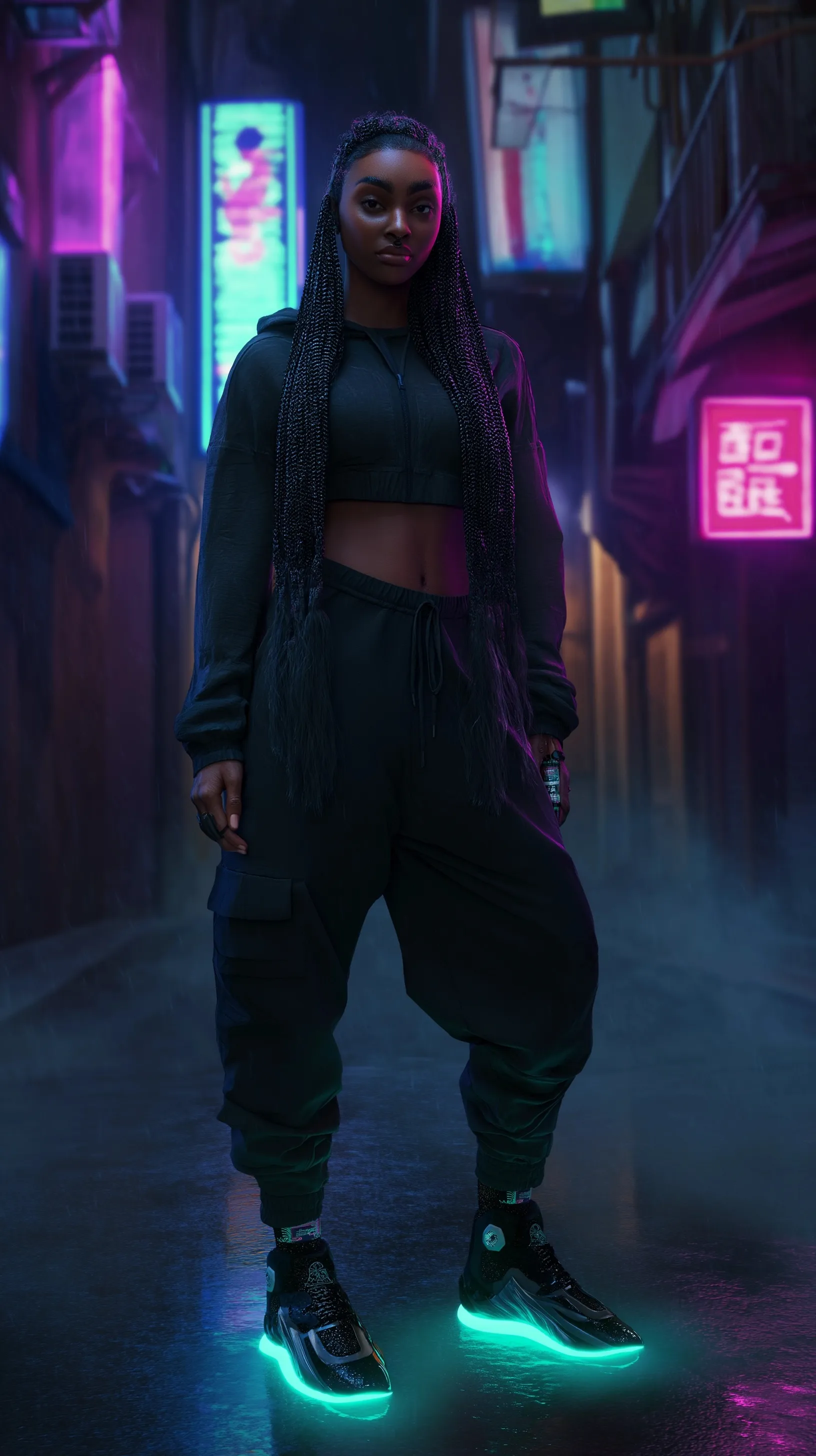 Neon Cyberpunk Wallpaper 6