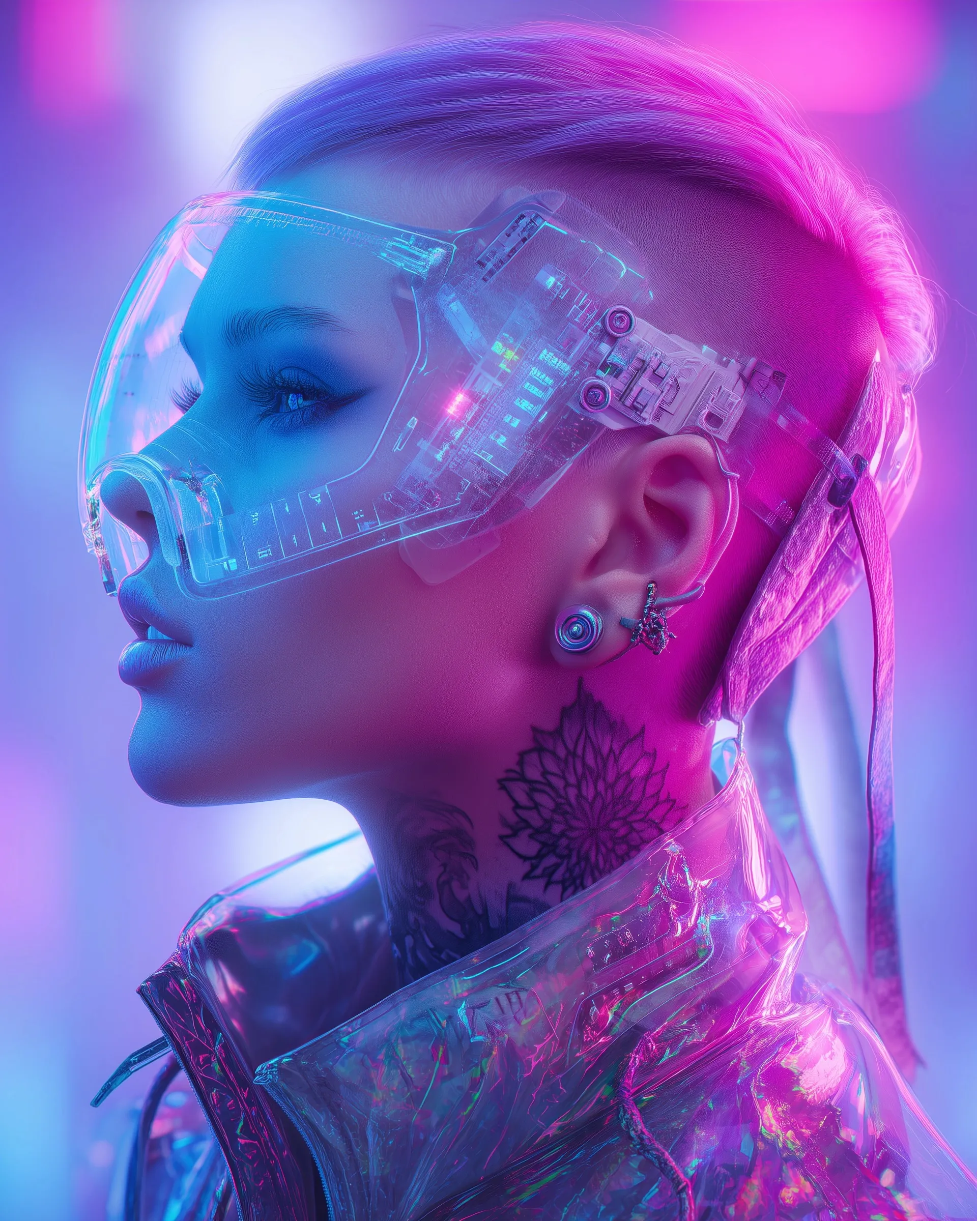 Neon Cyberpunk Wallpaper 7