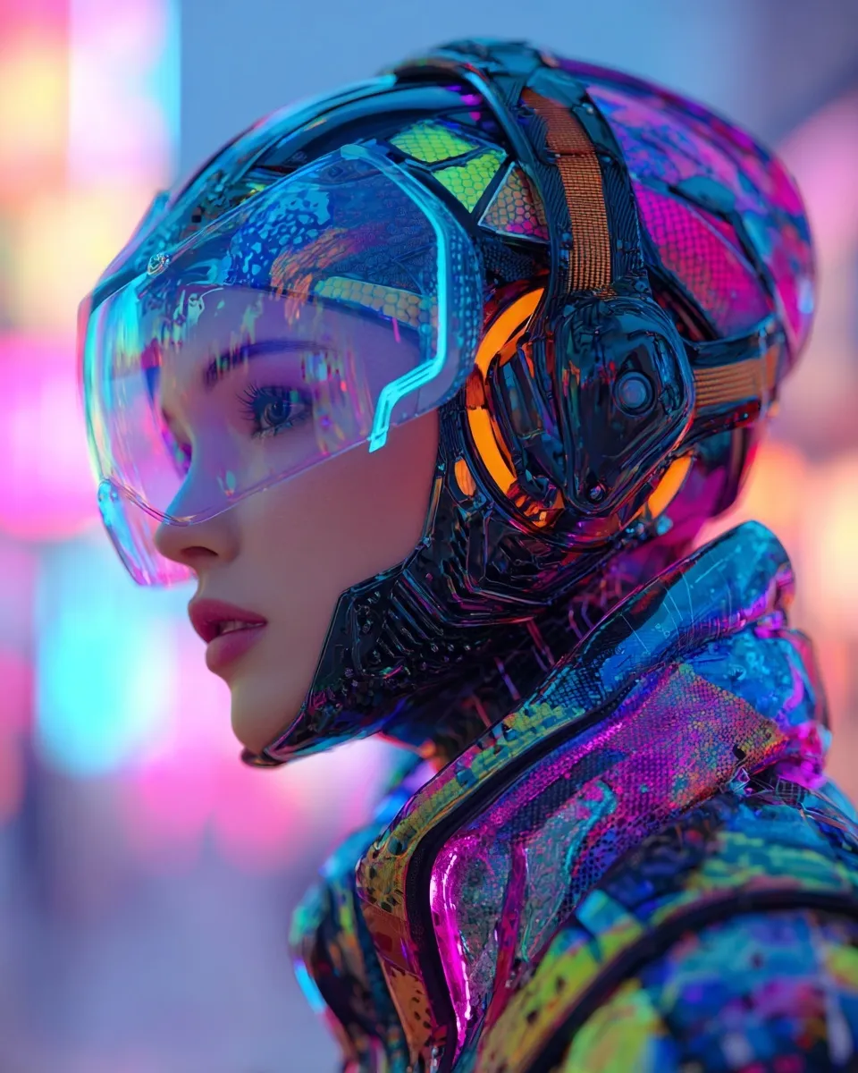 Neon Cyberpunk Wallpaper 11