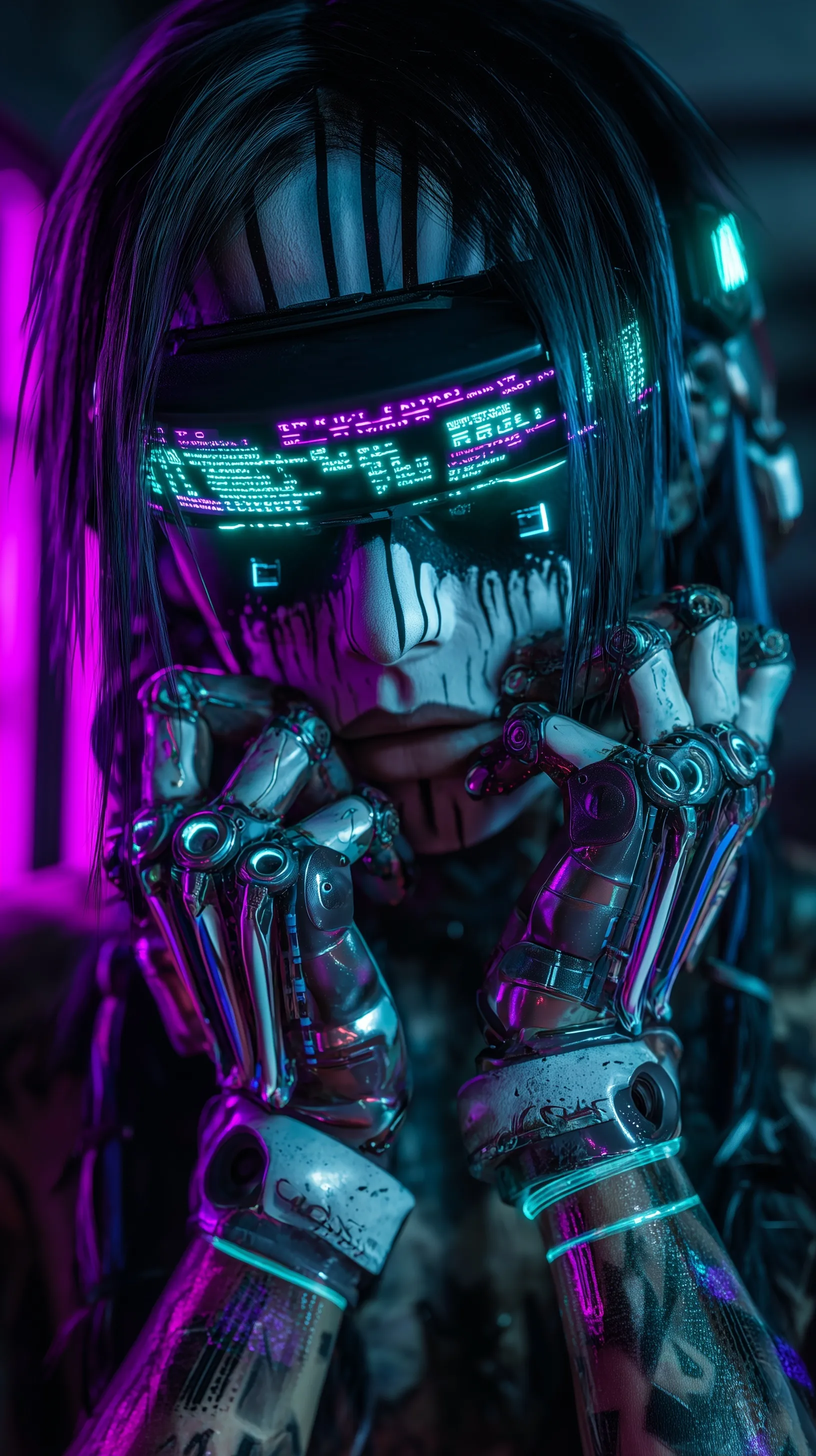 Neon Cyberpunk Wallpaper 21