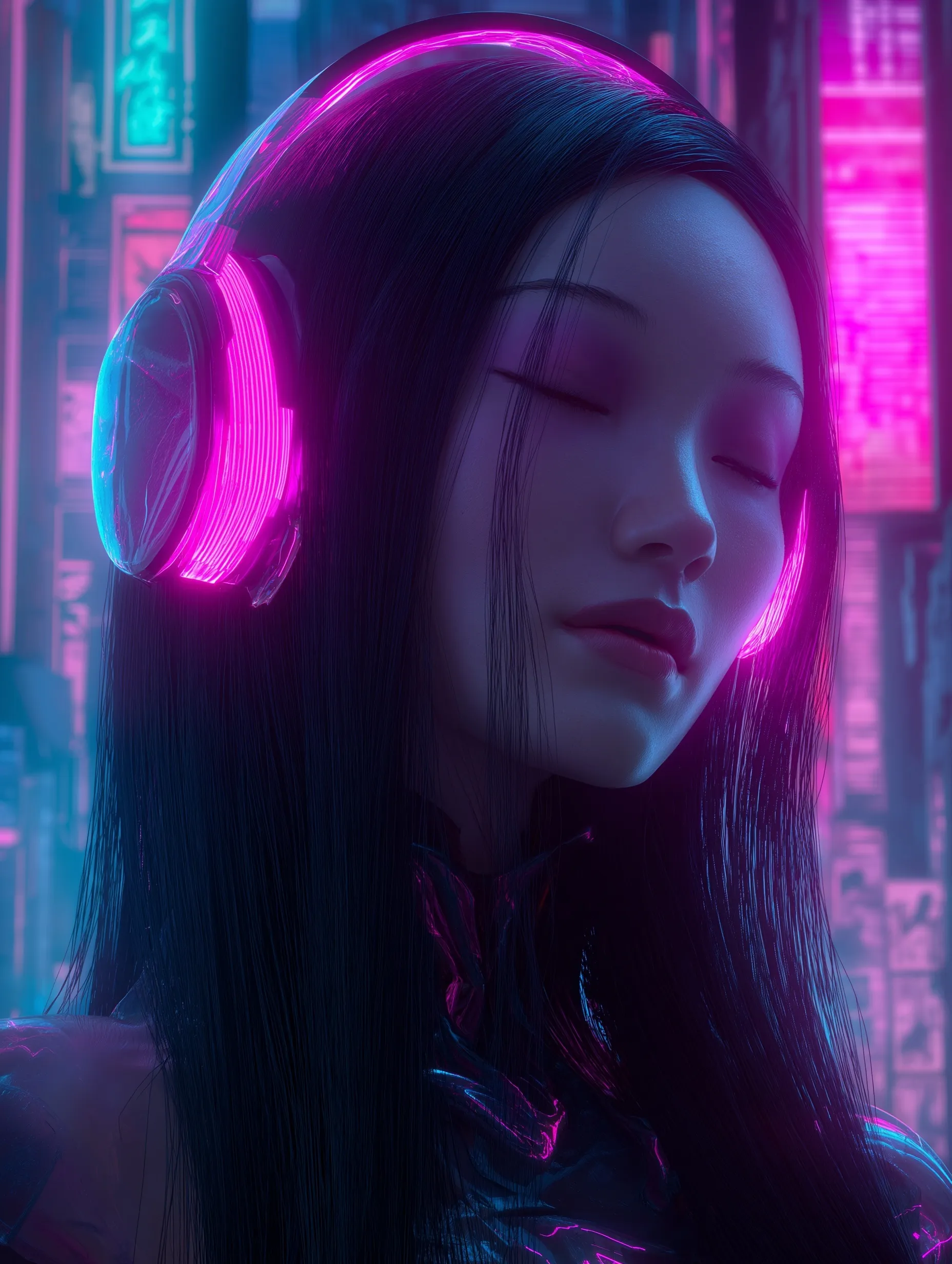 Neon Cyberpunk Wallpaper 25