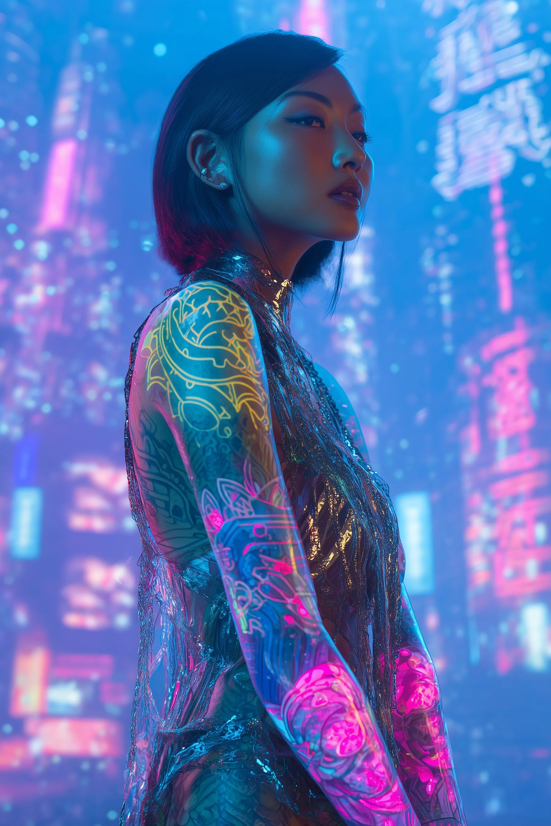 Neon Cyberpunk Wallpaper 26