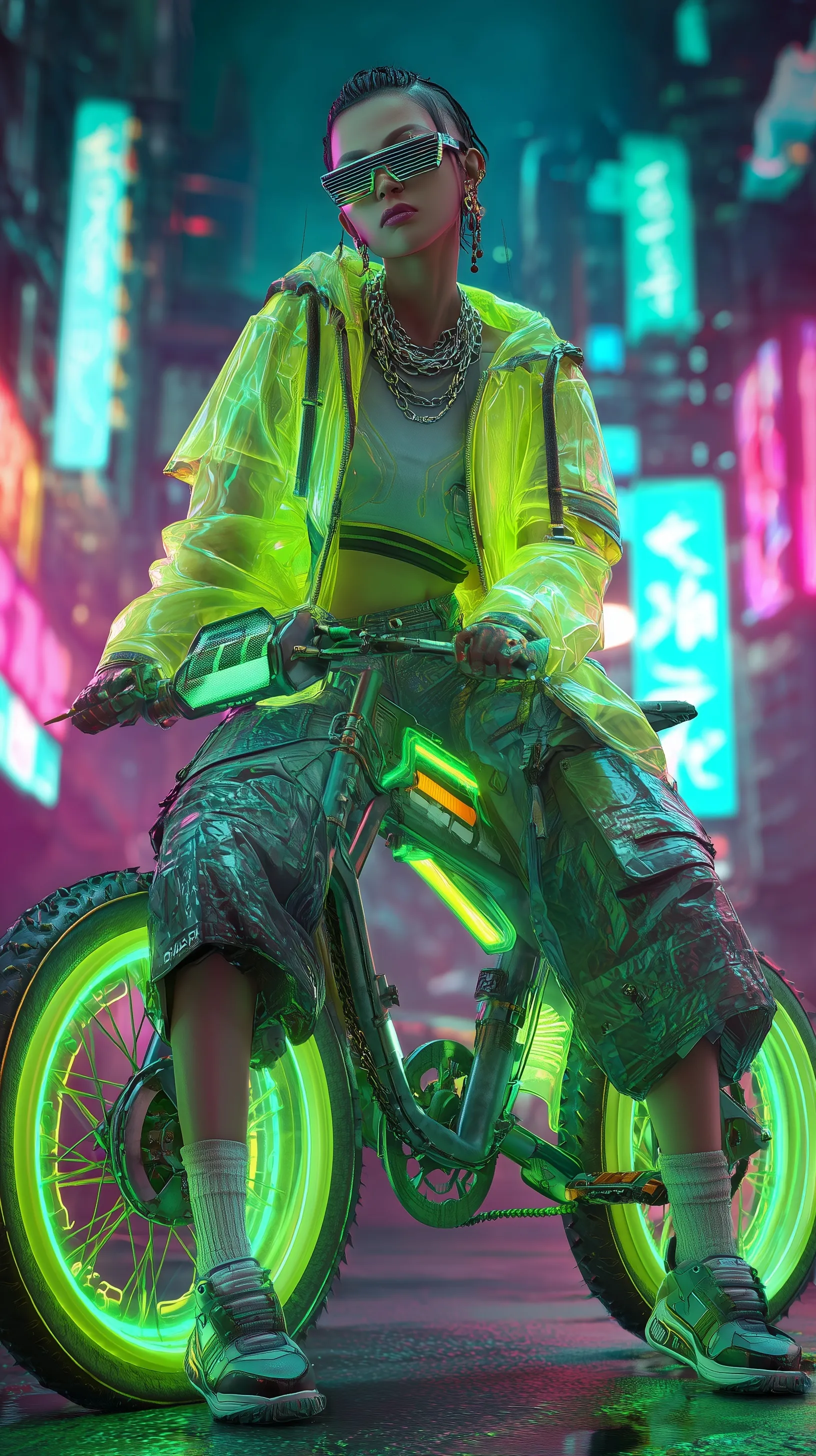 Neon Cyberpunk Wallpaper 27