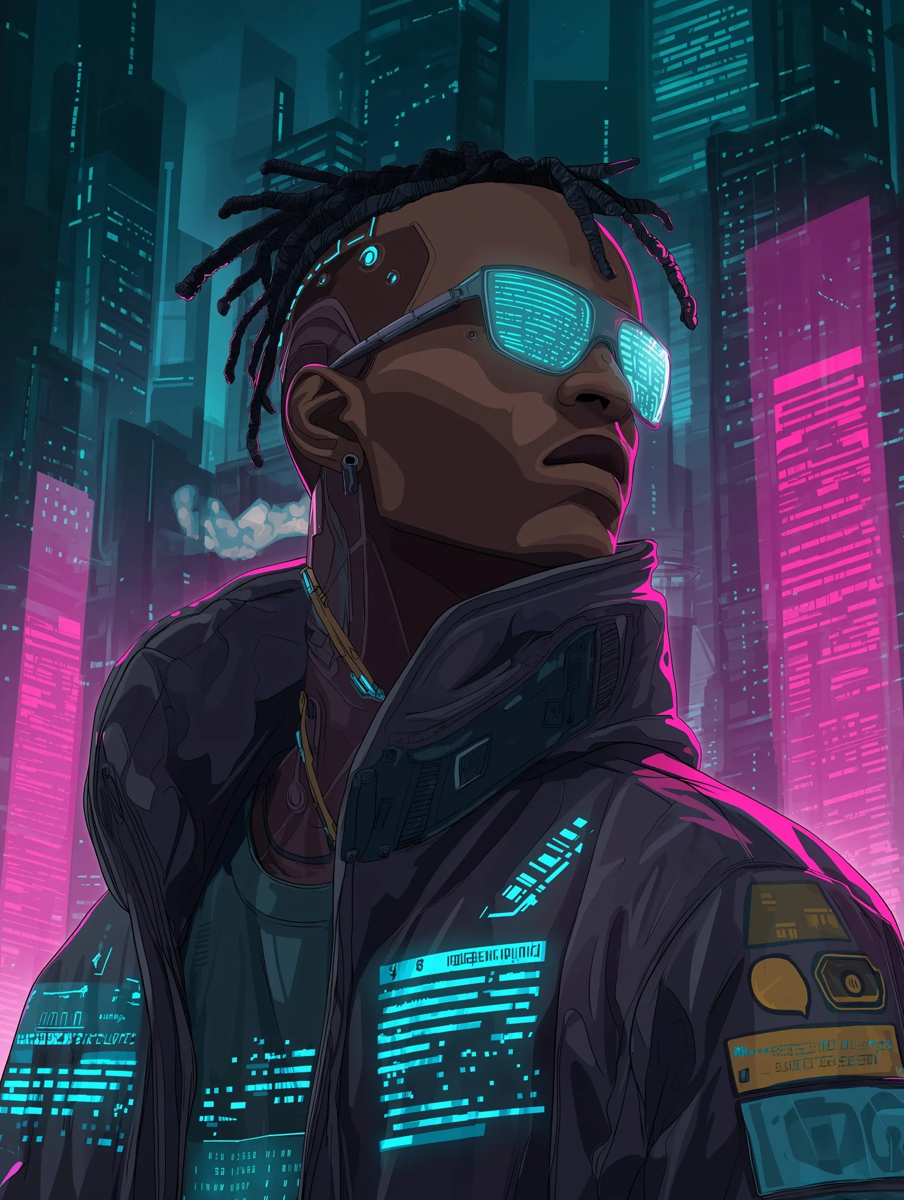 Neon Cyberpunk Wallpaper 31