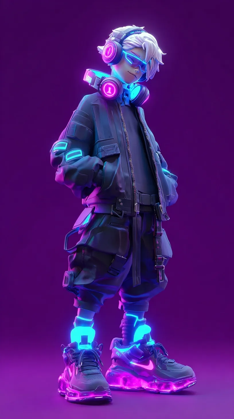 Neon Cyberpunk Wallpaper 32