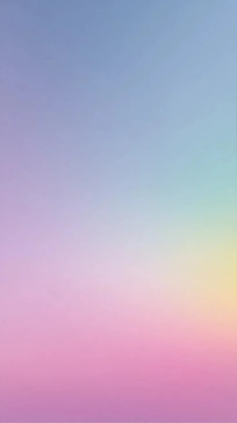 Soft pastel blurry gradient background, perfect for iPhone, Android, Samsung, and Google Pixel smartphone wallpapers.