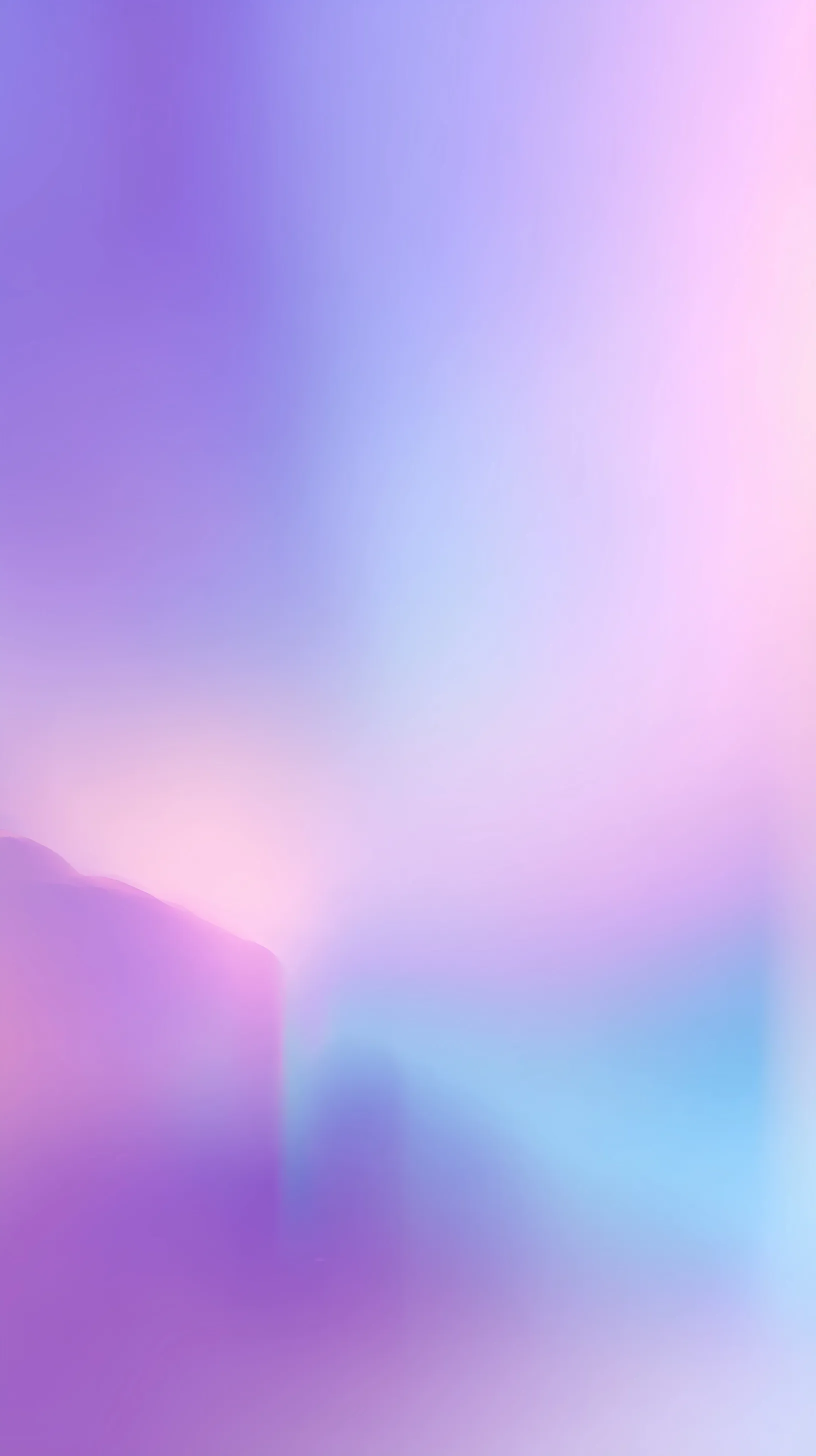 Dreamy pastel gradient background with soft lavender, lilac, and blue airy transitions in a misty, ethereal style.