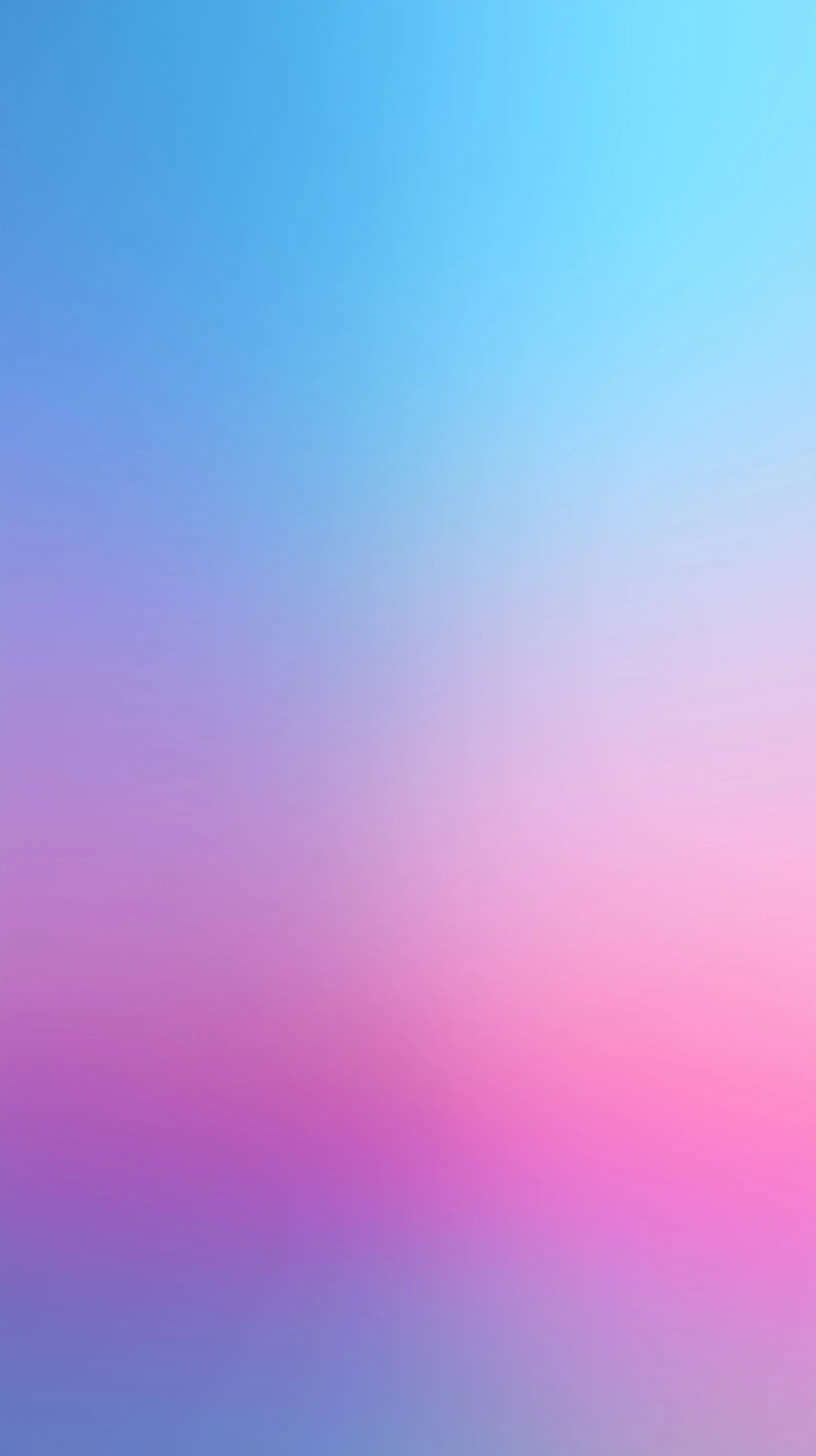 Soft pastel gradient background transitioning from light blue to pale pink for mobile wallpaper.