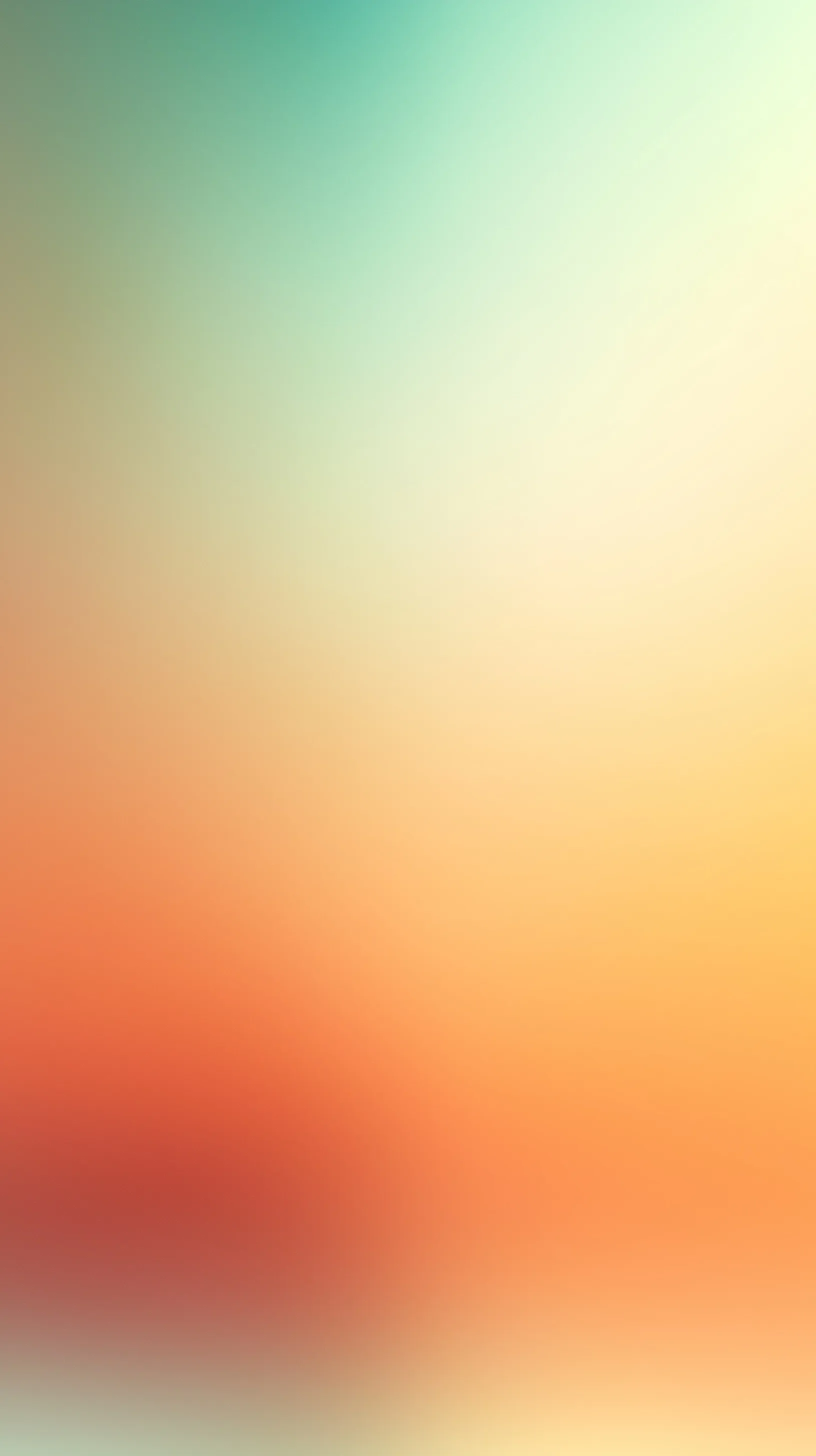 Soft pastel blurry gradient background with film grain texture in beige, orange, white, and green tones.