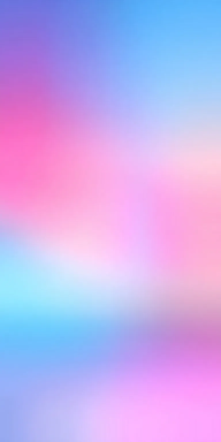 Soft pastel blue and pink blurred gradient background for minimalist mobile wallpaper or professional design.