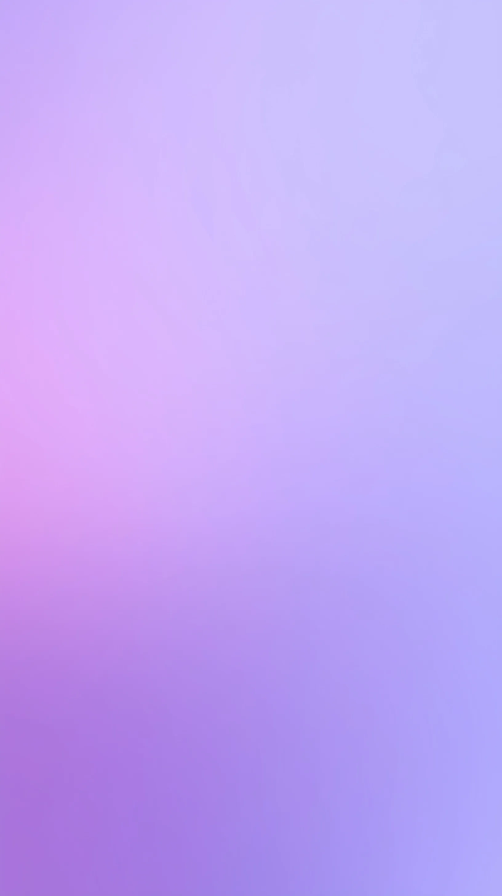 A smooth lavender to lilac pastel gradient background, perfect for a clean, elegant mobile phone wallpaper aesthetic.