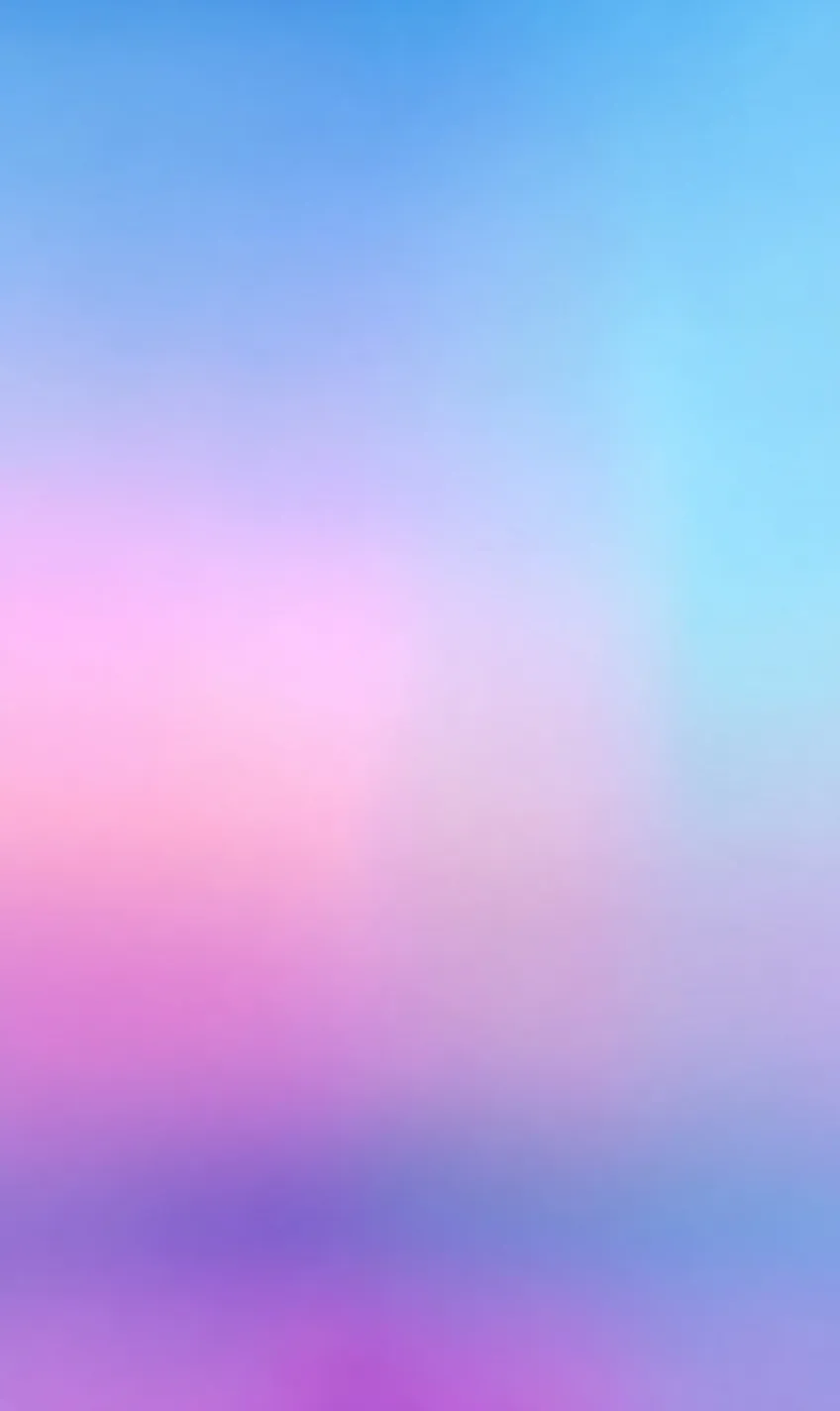 Soft blue and pink blurred gradient background for aesthetic mobile wallpapers and digital design projects.