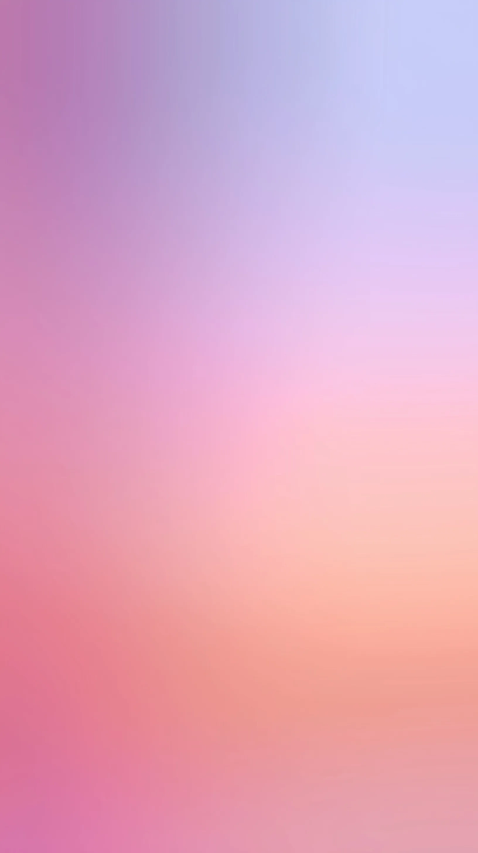 Minimalist pastel gradient wallpaper with soft lavender and peach tones for iPhone and Android backgrounds.