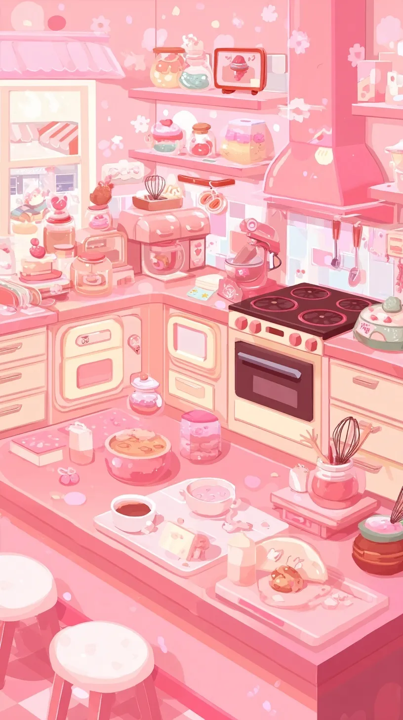 Pink Background Wallpaper 9