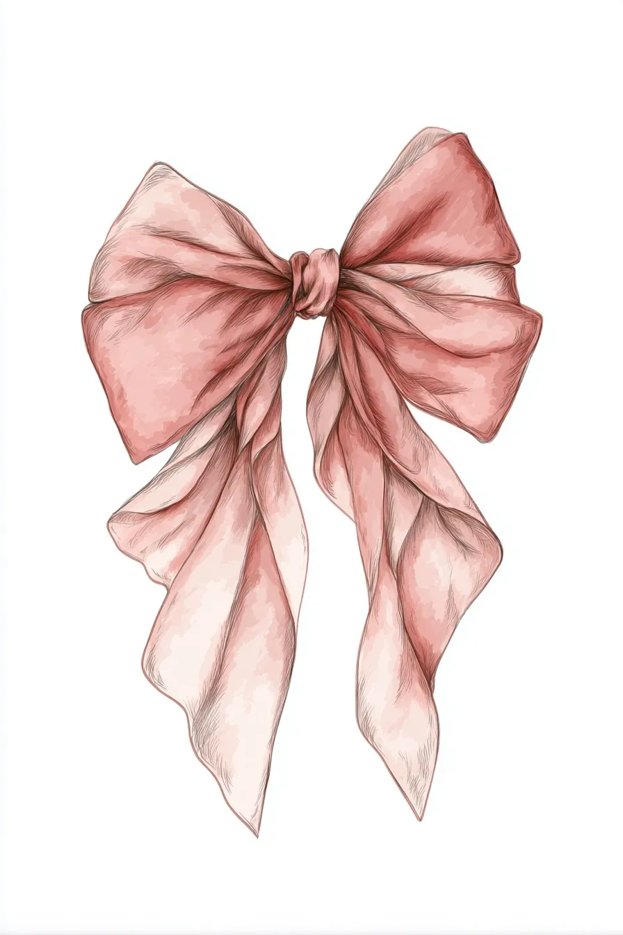 Pink Bow Hd 36