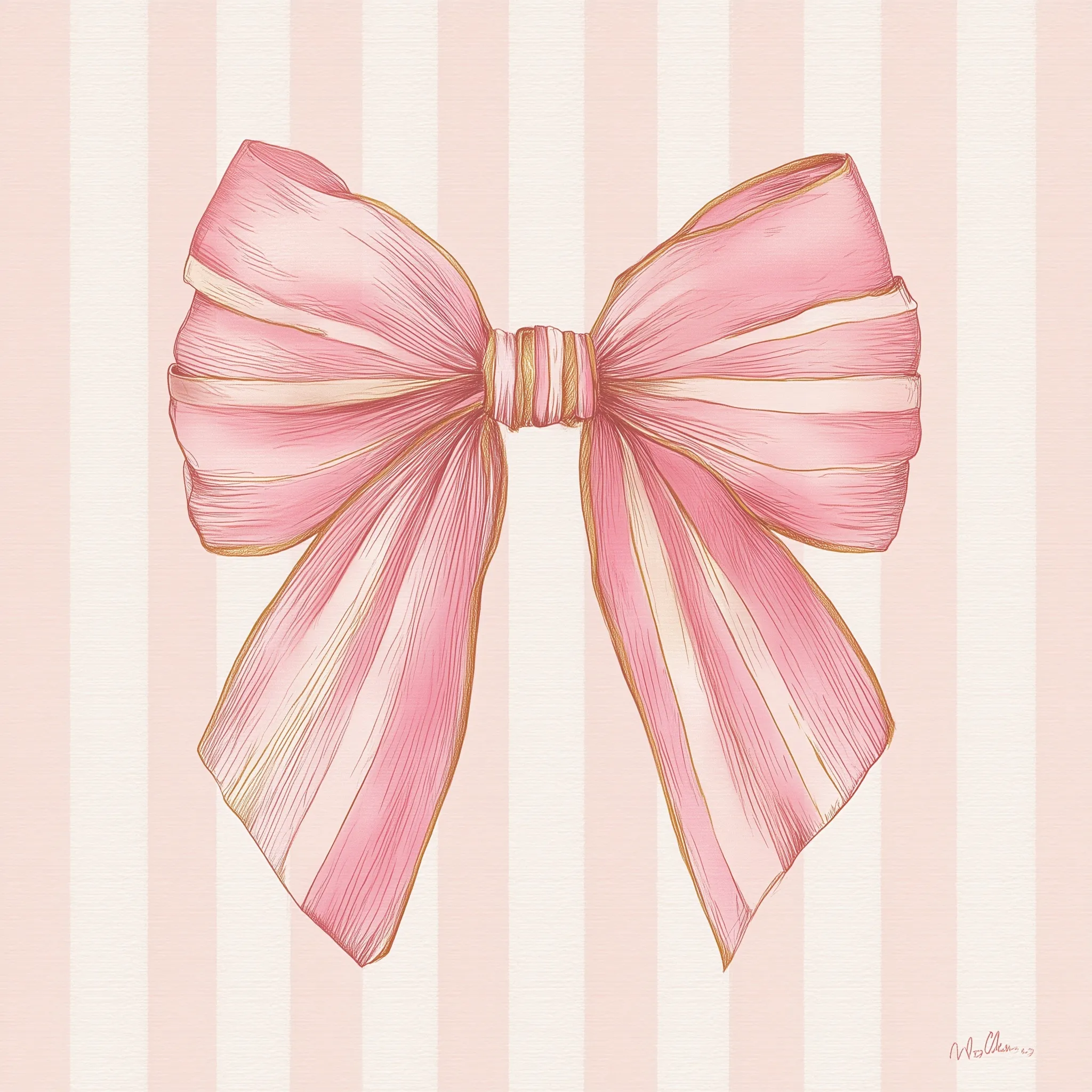 Pink Bow Hd 48