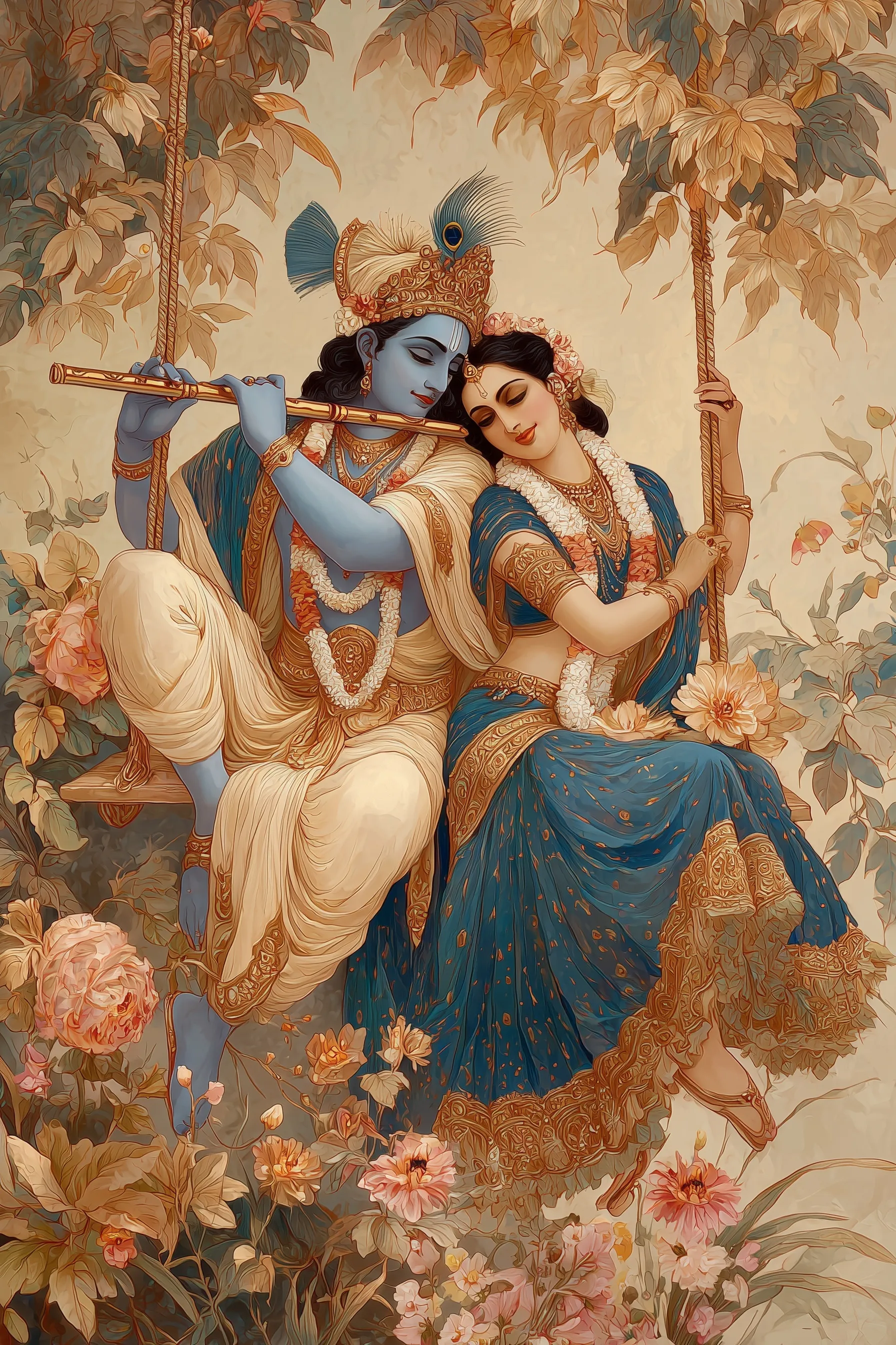 Radha Krishna Photo Image Mobile Wallpaper 4