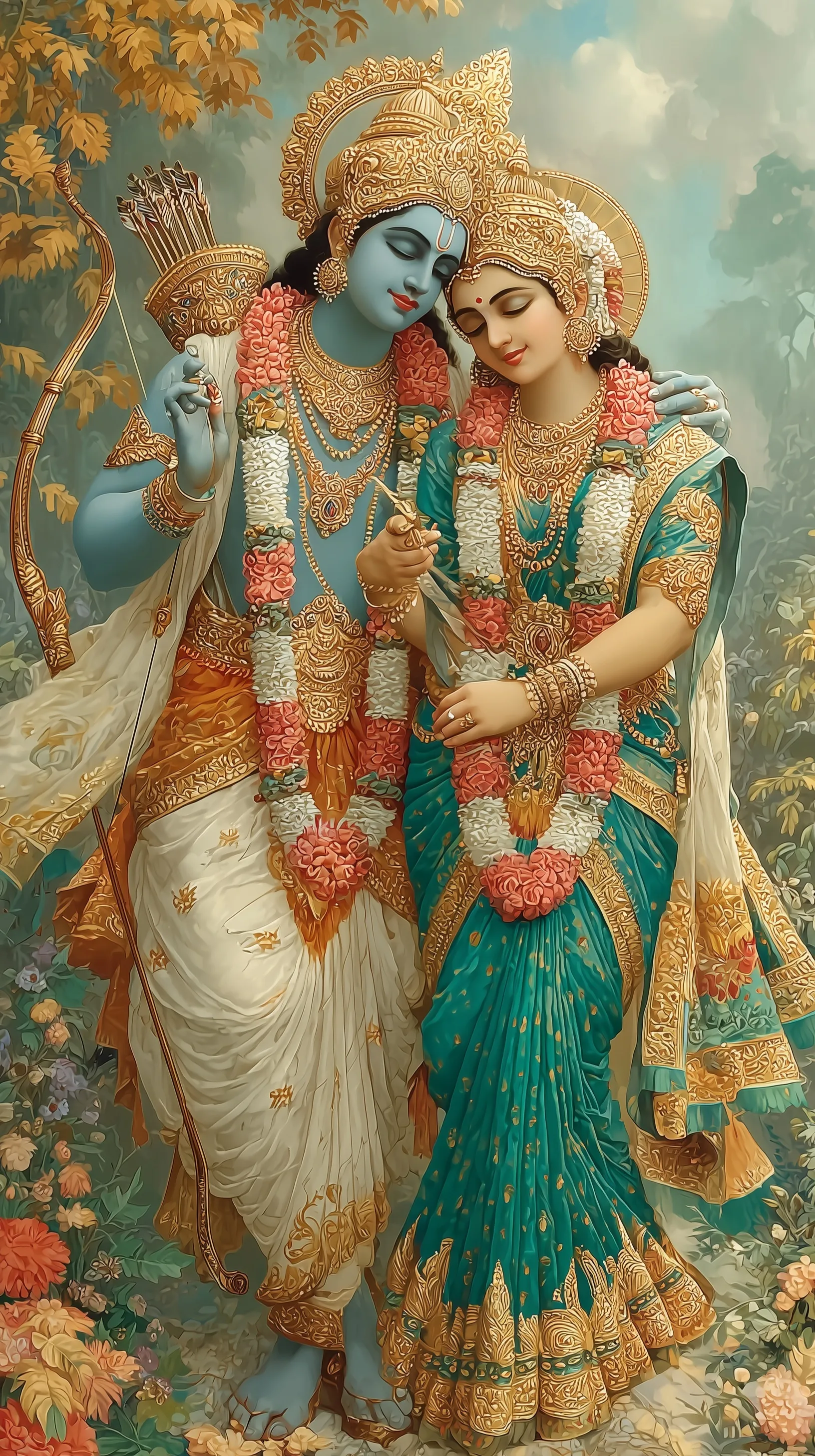 Radha Krishna Photo Image Mobile Wallpaper 8