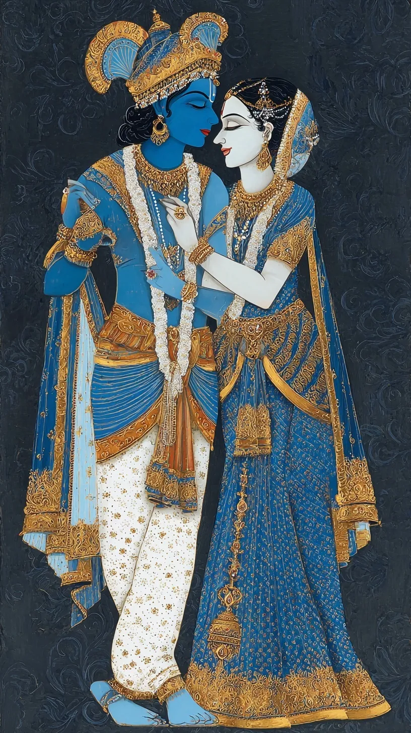 Radha Krishna Photo Image Mobile Wallpaper 11