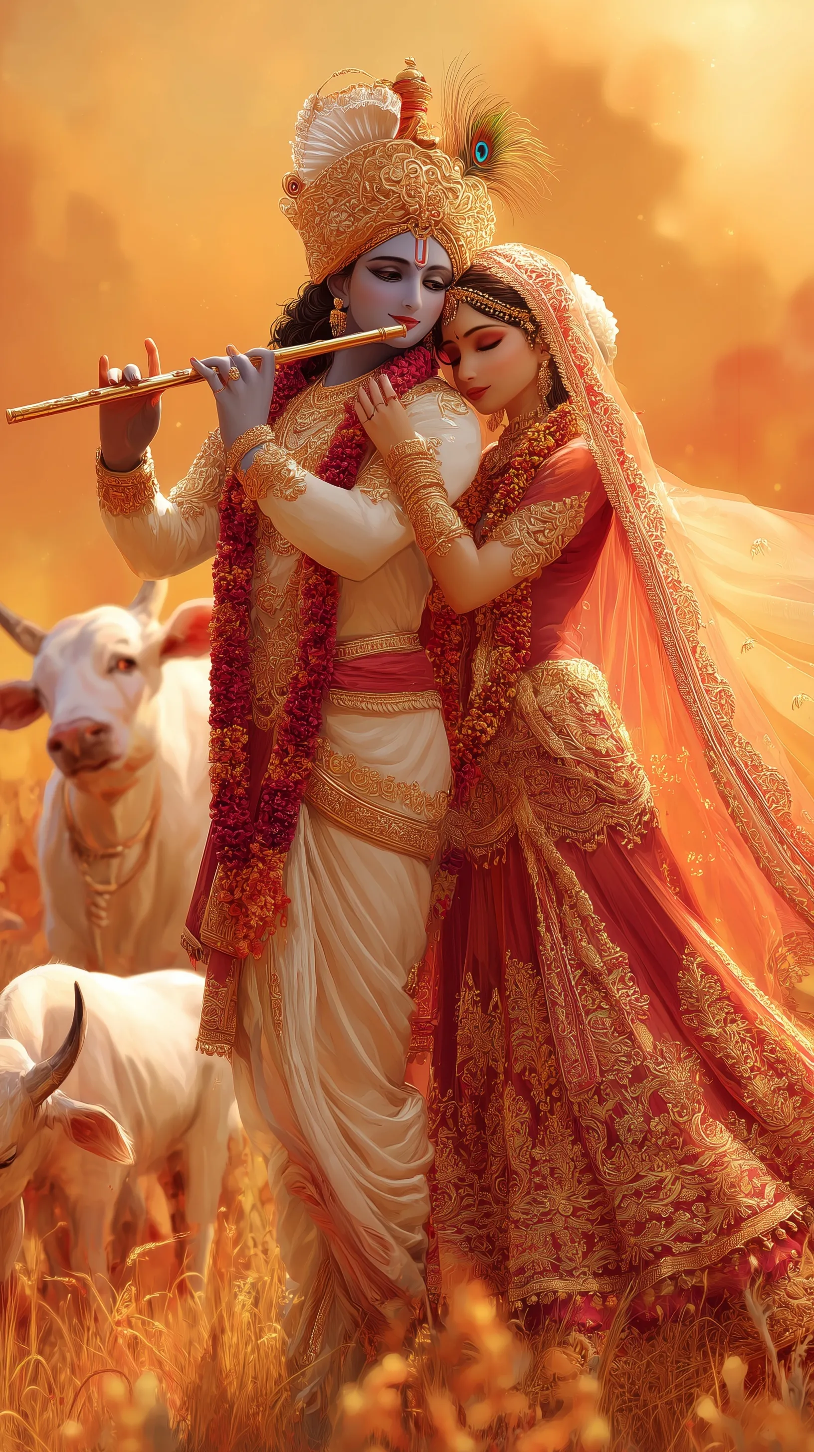 Radha Krishna Photo Image Mobile Wallpaper 14