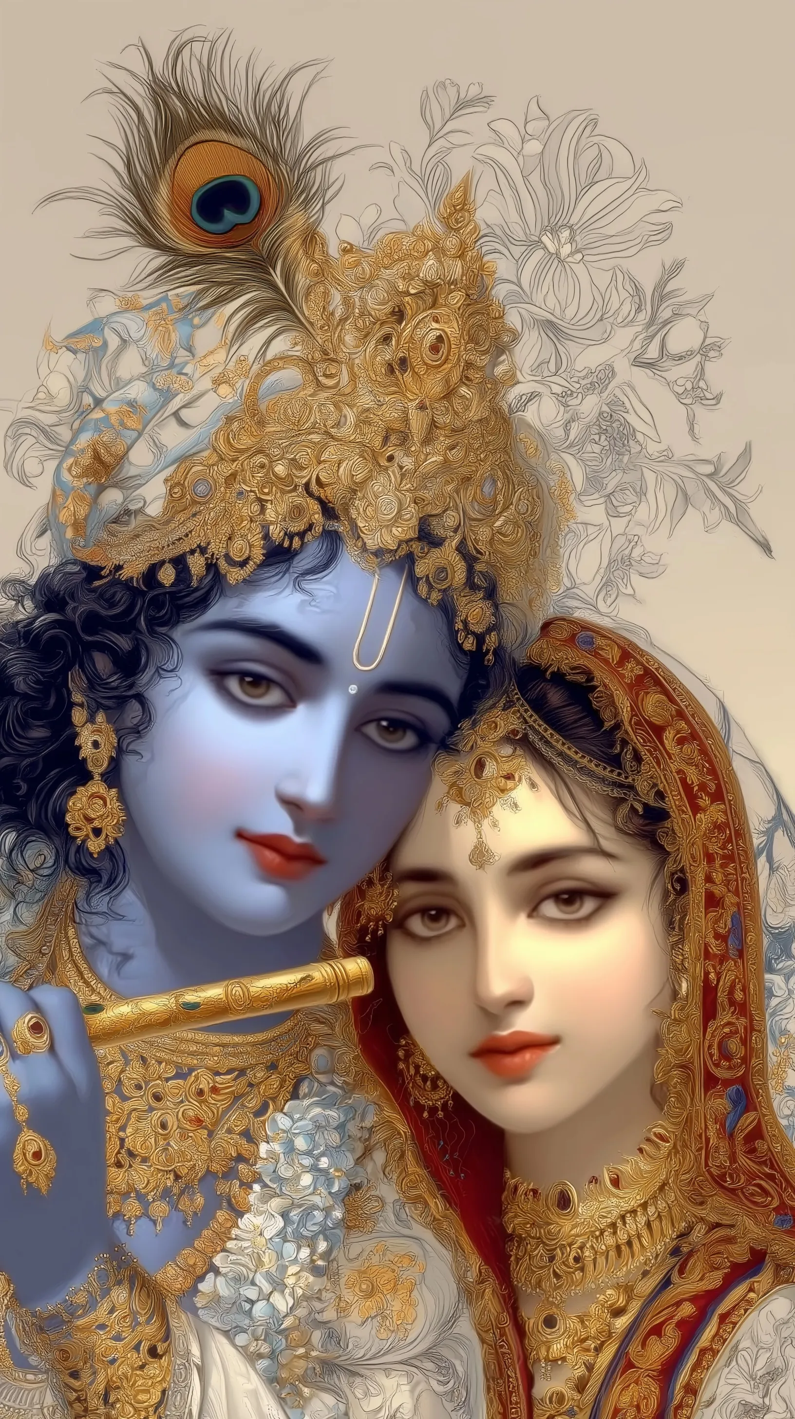 Radha Krishna Photo Image Mobile Wallpaper 15